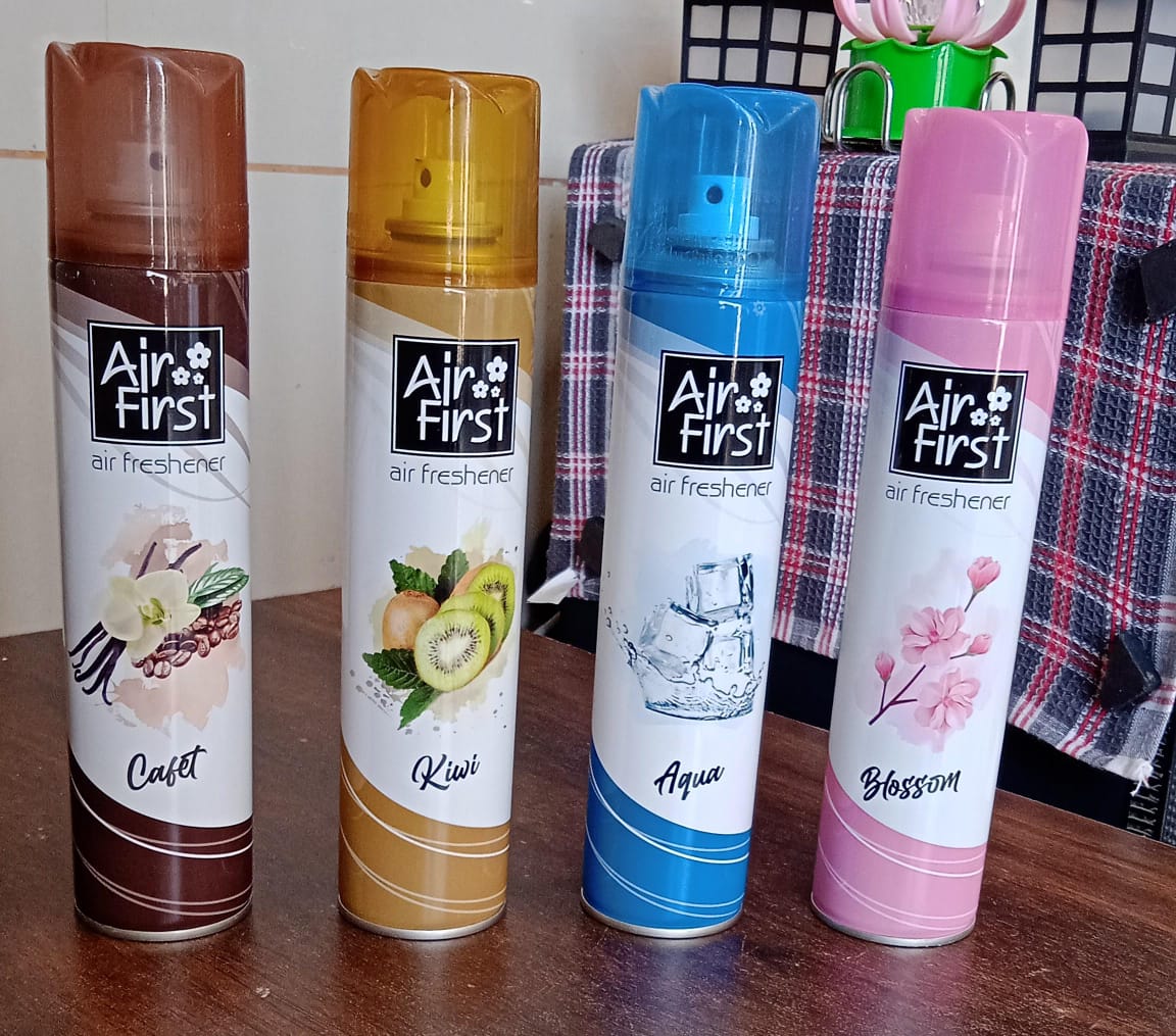 Air Freshener  Used In Office Home Hotels Banquets Carpet Etc Room Spray Air Freshener Mix Fragrance Lemon Kiwi Blossom Aqua Cafet (300 Ml Approx  1 Pc) - Happy Price - Image 7