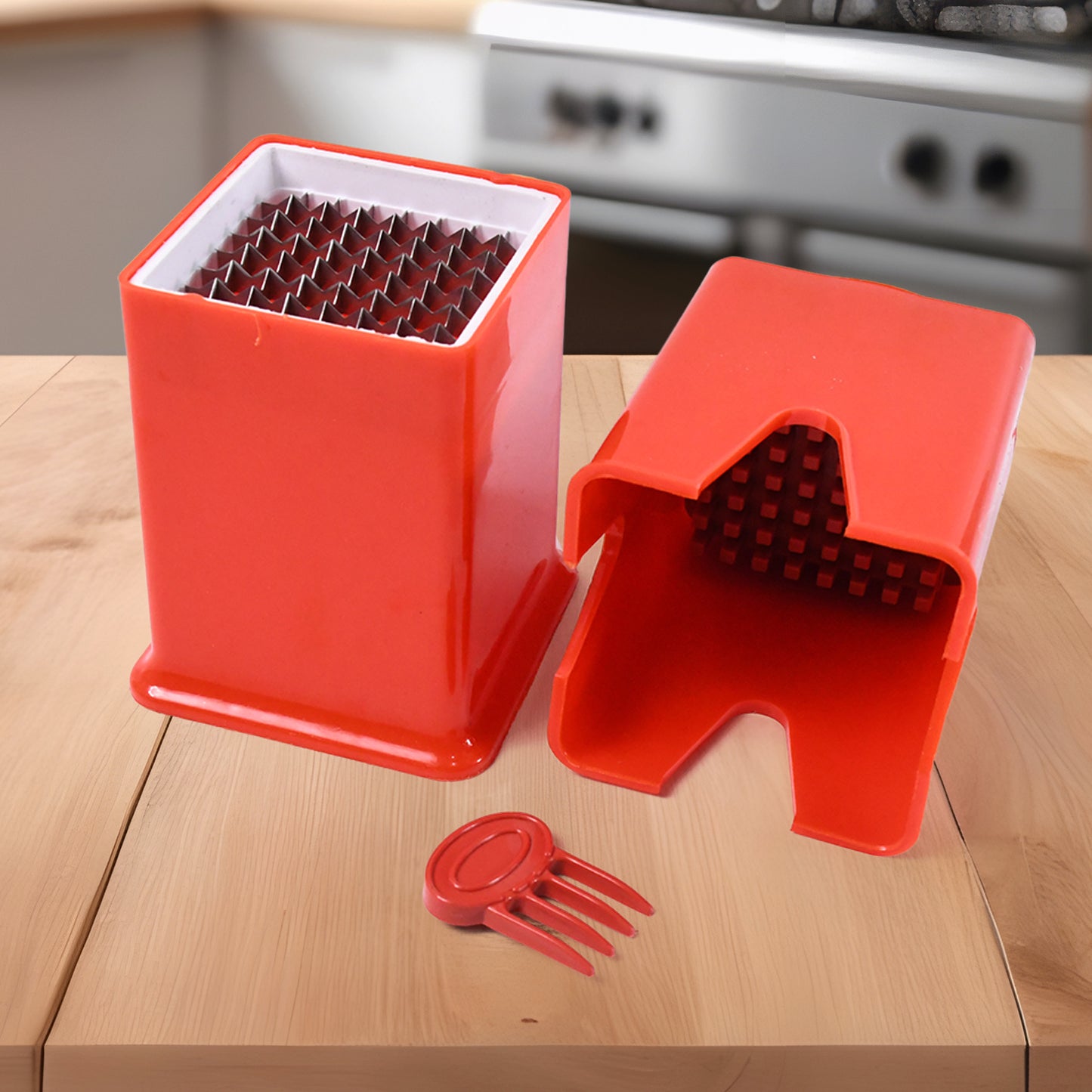 French Fries Potato Chips Strip Cutting Cutter Machine (1 Pc) - Happy Price - Image 2