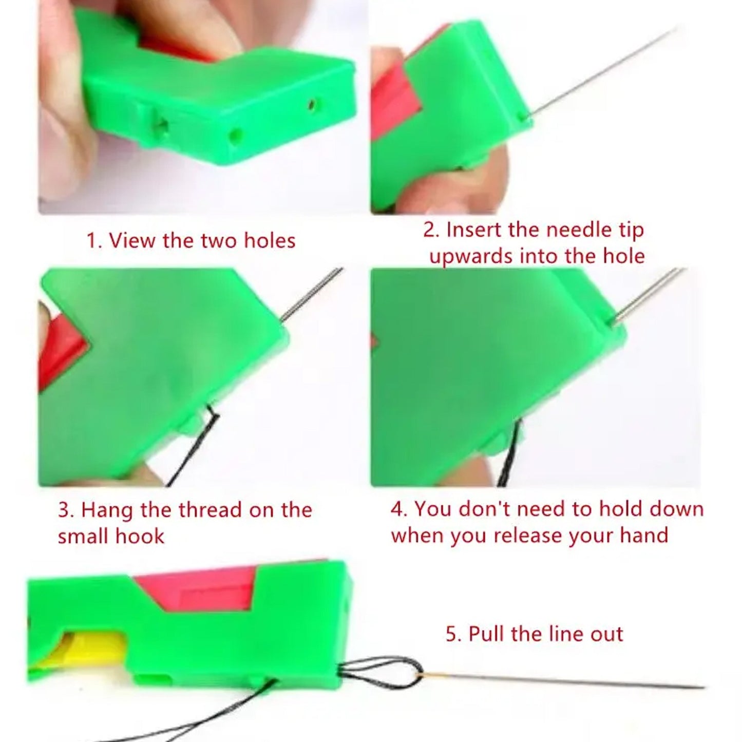 Automatic Needle Threading Device (Multicolour) - Happy Price - Image 2