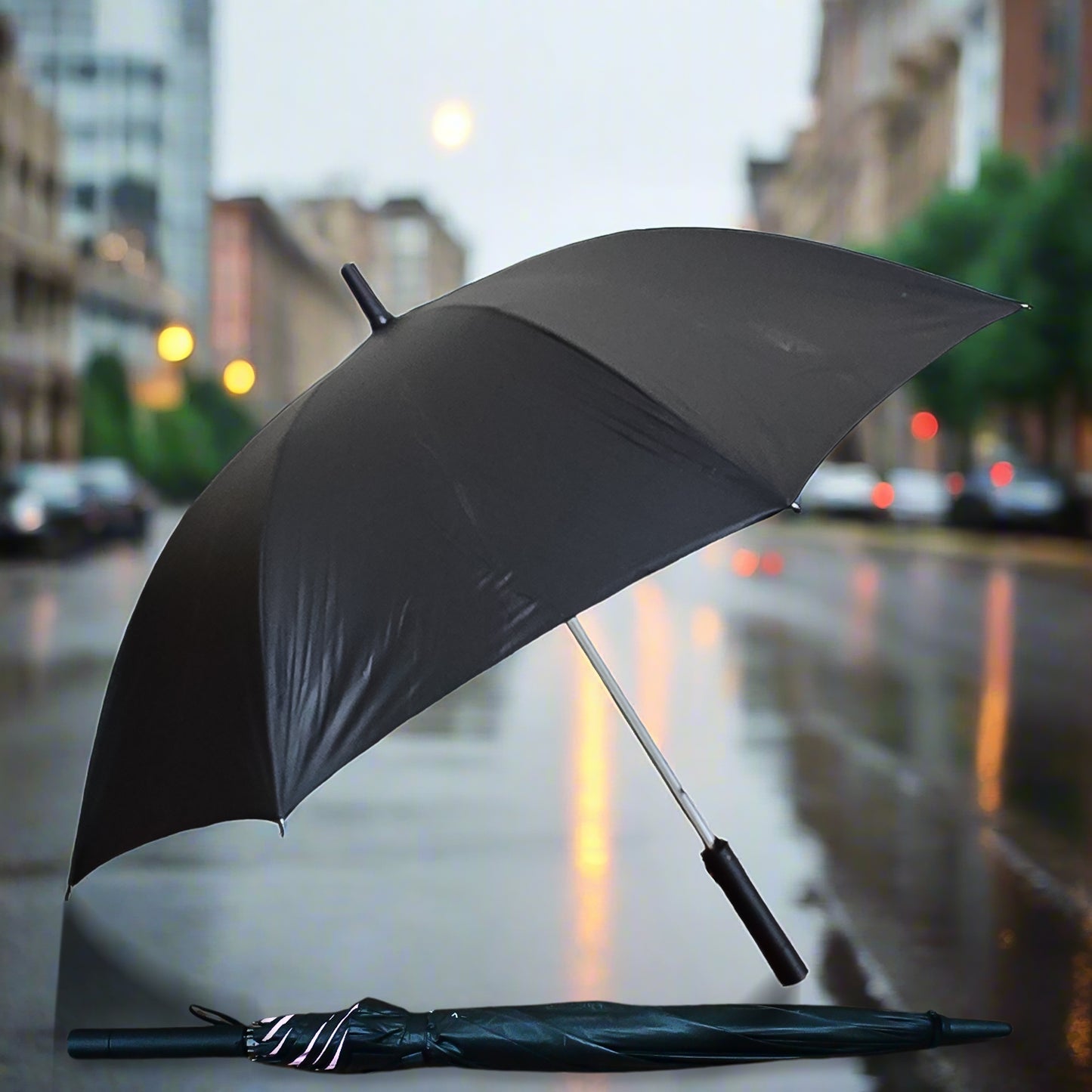 Sun Umbrella With Inside Fan Power Bank Umbrellas For Summer (1 Pc) - Happy Price - Image 6