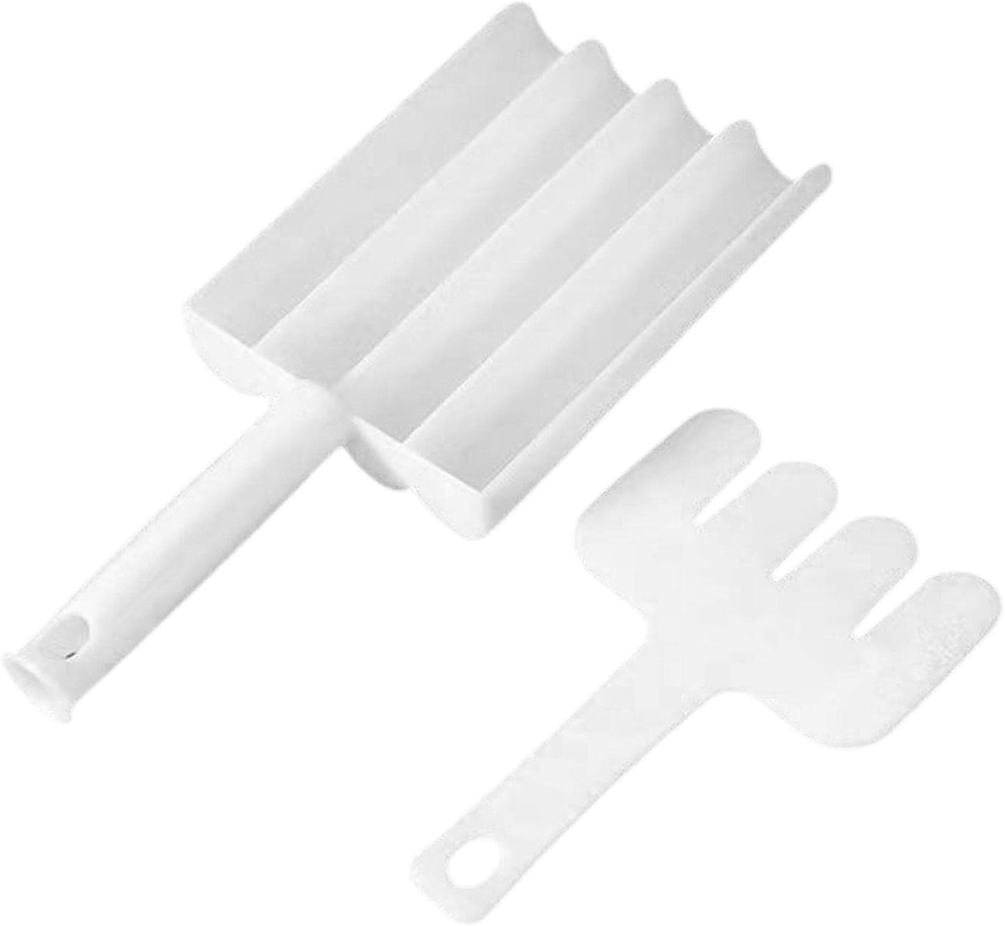 Small Multifunction Fritters Maker - Creative Fritters Scoop Multi-function Ball Maker  Portable Maker For Making Cake Balls Ice Cream Spoon Doughnut Hand Cutting Scoop(2pc Set) - Happy Price - Image 3