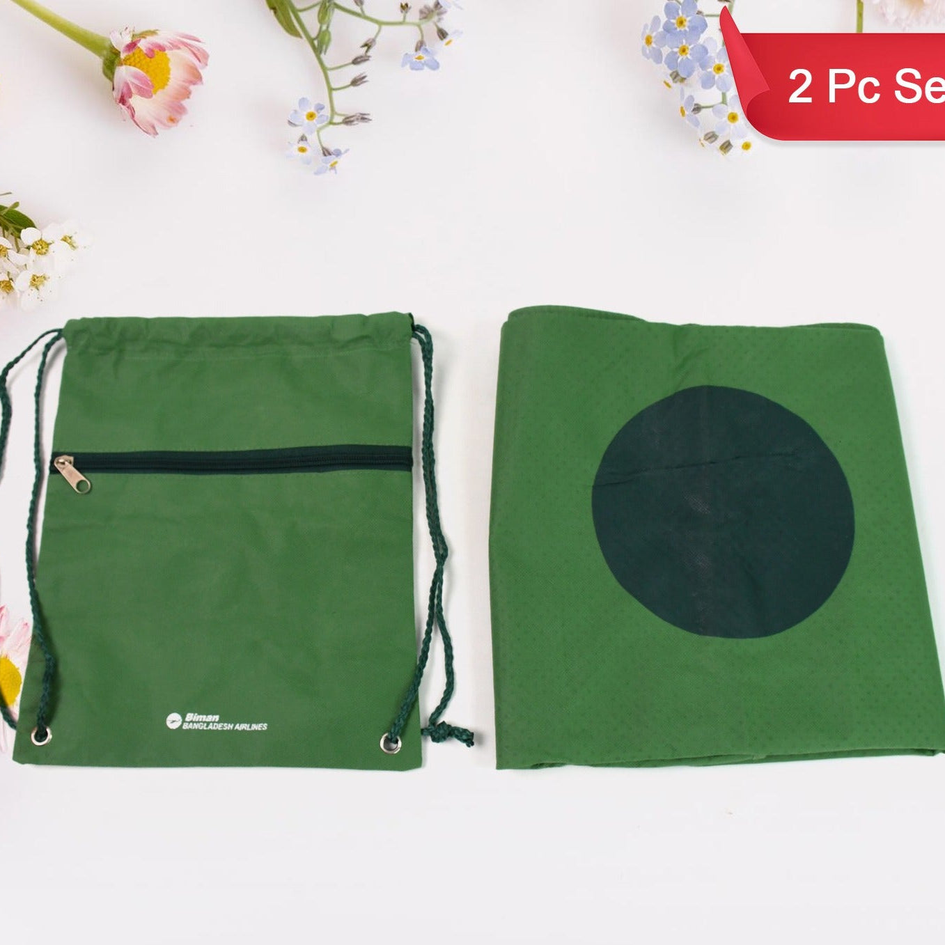 2 In 1 Hajj Kit Bag With Musallah  Small Bag (2 Pcs Set) - Happy Price - Image 1
