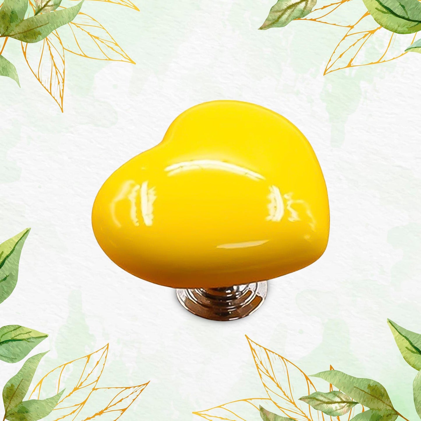 Multipurpose Cabinet Door Handle Drawer Heart-shaped Knob Pulls Toilet Press Button (1 Pc) - Happy Price - Image 5