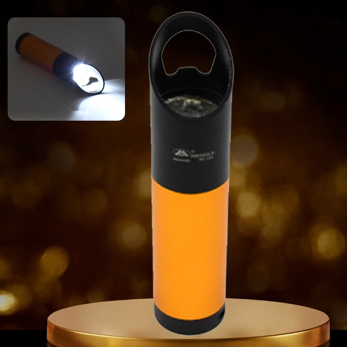 Portablemini Torch  Flashlight 9 Led Powerful High Lumens Pen Light Easy To Carry Portable Pocket Compact Torch For Emergency 3 Battery Operated (Battery Not Included  1 Pc) - Happy Price - Image 1