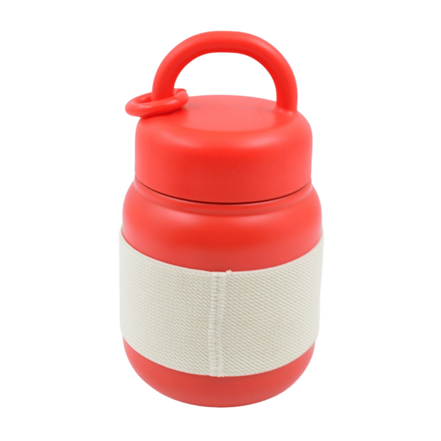 Stainless Steel Mug  Bottle Vacuum Insulated Cup With Handle  Rubber Grip (550 Ml) - Happy Price - Image 4