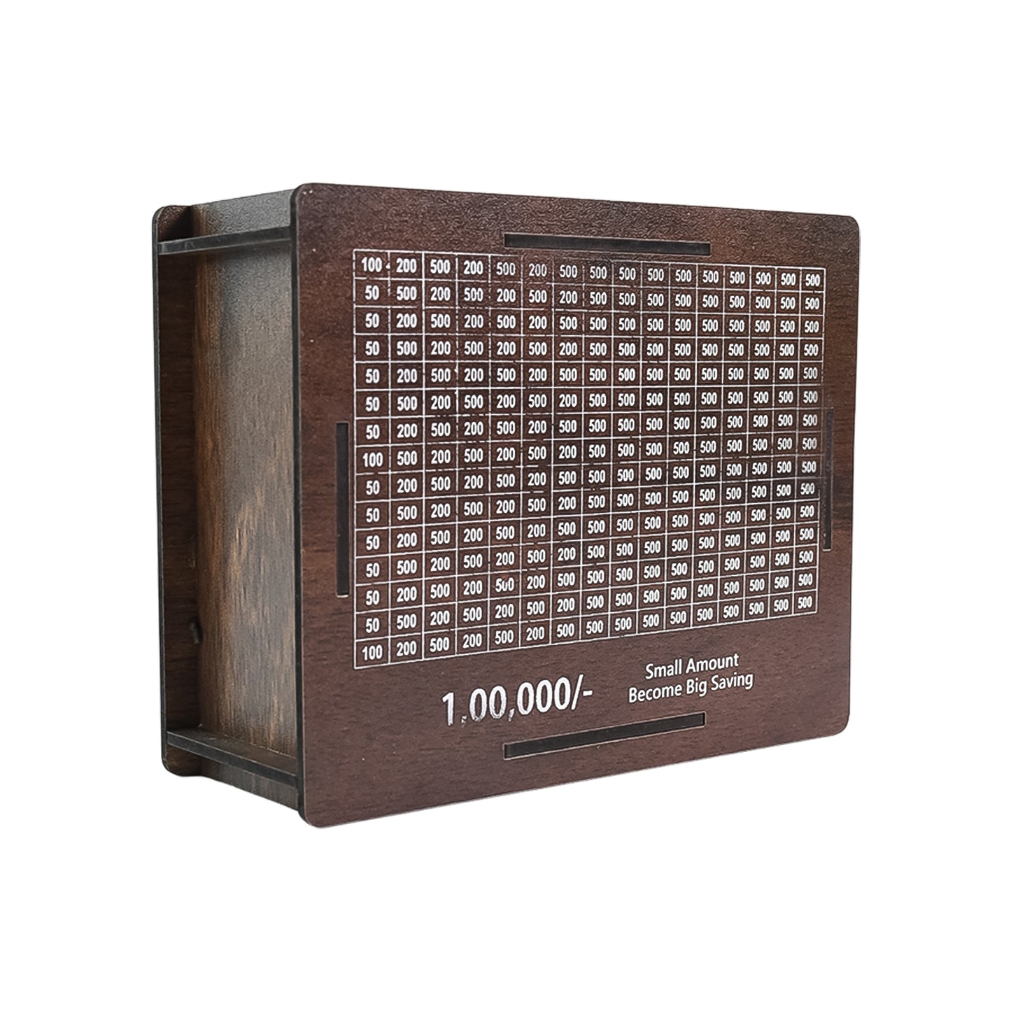 Wooden Money  Piggy Bank Money Box (1 Pc  With Marker Pen) - Happy Price - Image 5