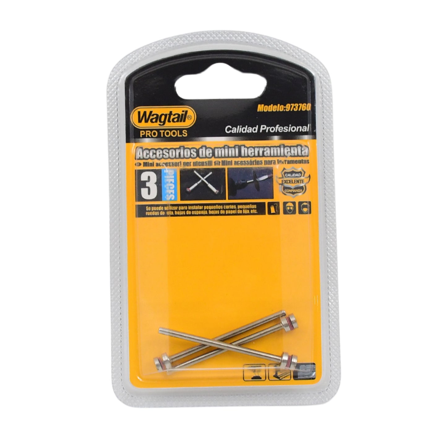 Cut-off Wheel Screw Mandrels Shank Dia Cutting Disc Holder (3 Pcs Set) - Happy Price - Image 5