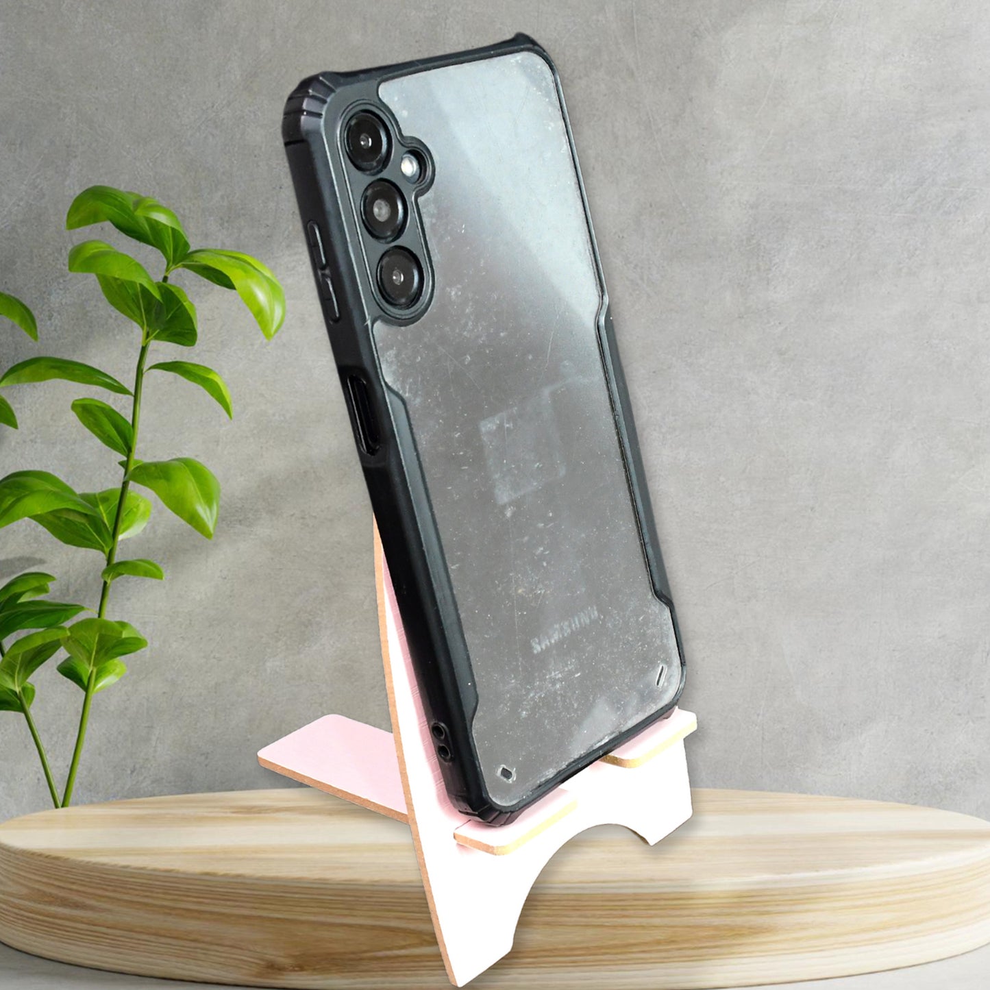 Wooden Cute Lovely Rabbit Design Mobile Stand (1 Pc) - Happy Price - Image 3