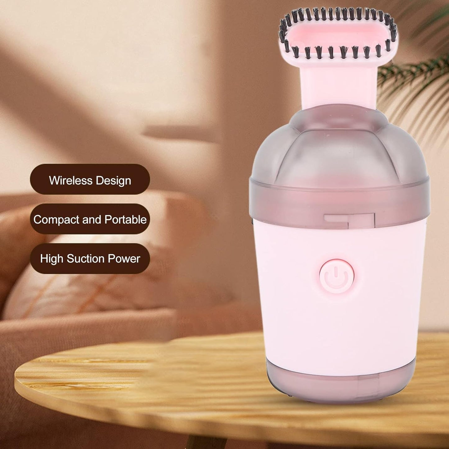 Handheld Vacuum Cleaner Cordless Desktop Vacuum Cleaner One Button Switch For Office (1 Pc) - Happy Price - Image 5