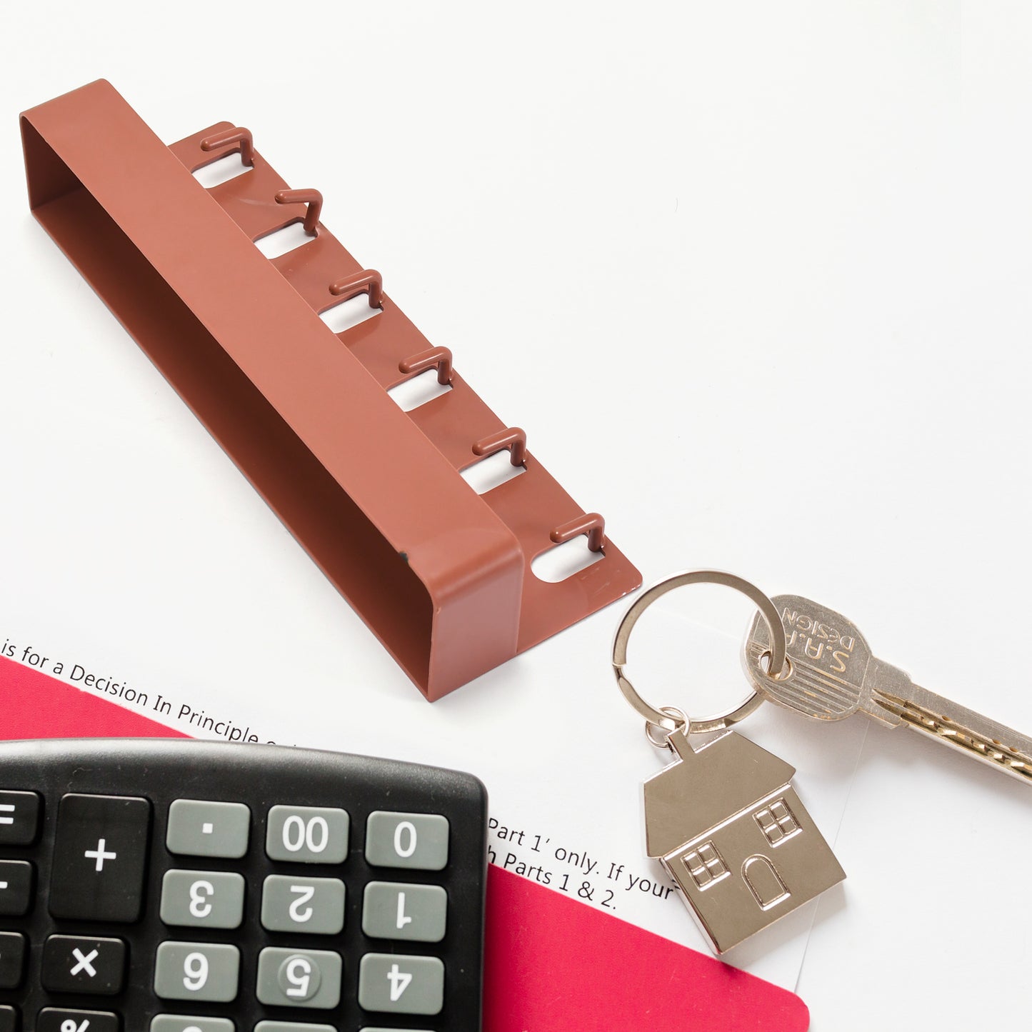 Key Holder  Multiuse 6 Hook Stand For Home  Bathroom Use Stand - Happy Price - Image 4