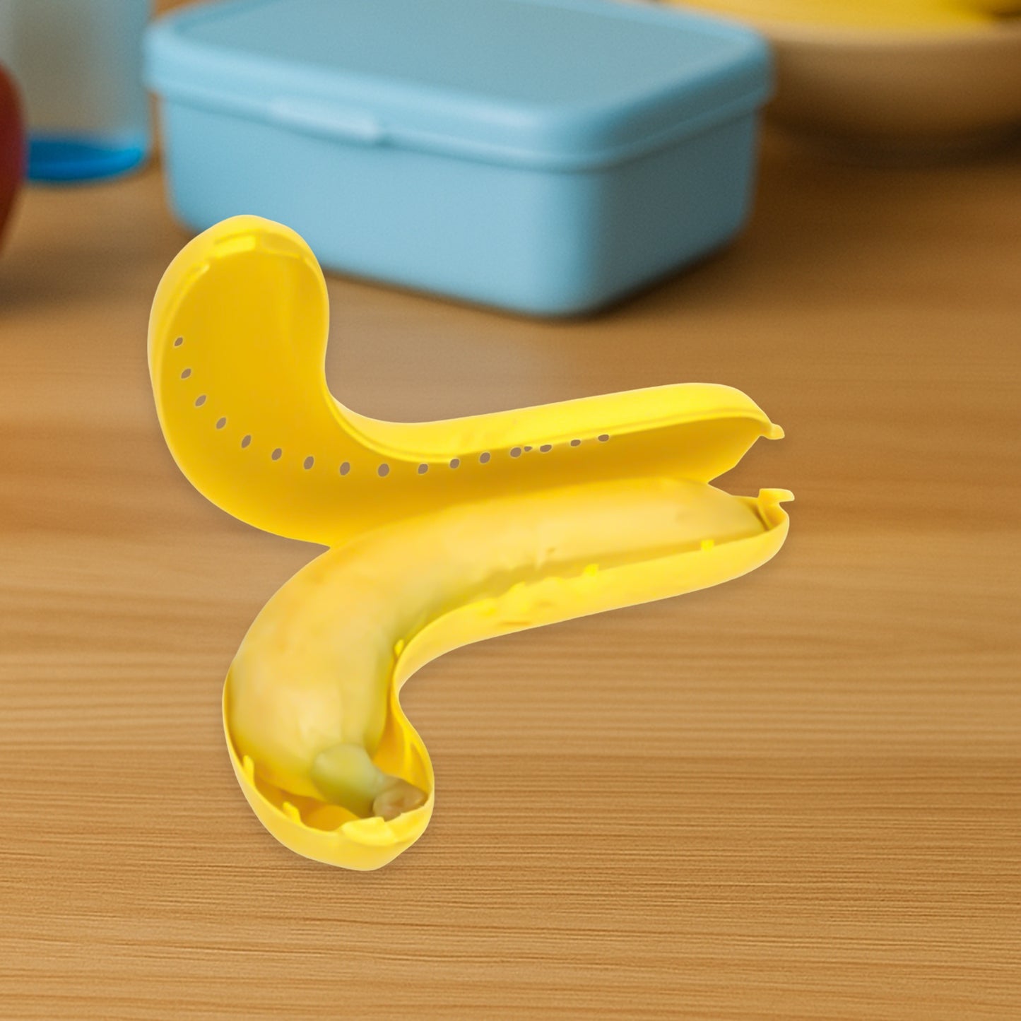 Banana Case Lunch Box Yellow - Happy Price - Image 4