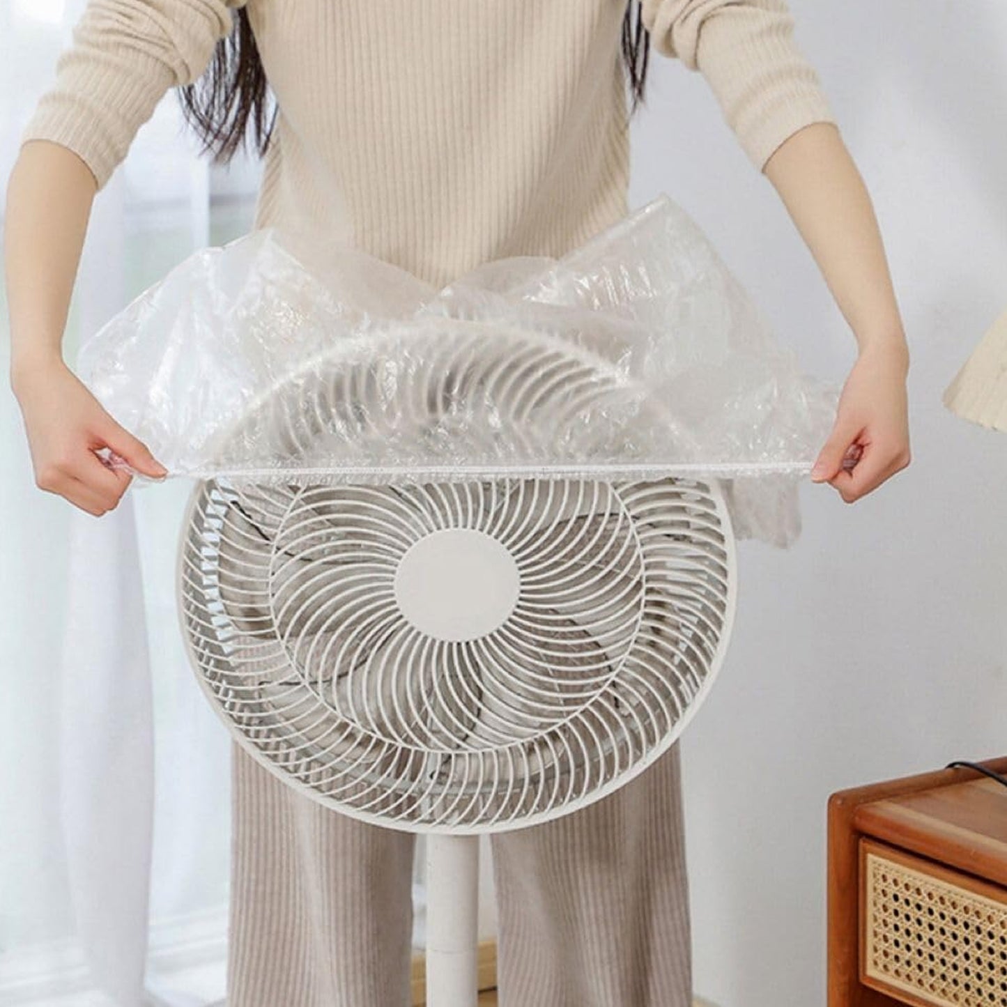 Home Thick Disposable Dust Proof Plastic Furniture Covers (1 Pc  Big) - Happy Price - Image 2