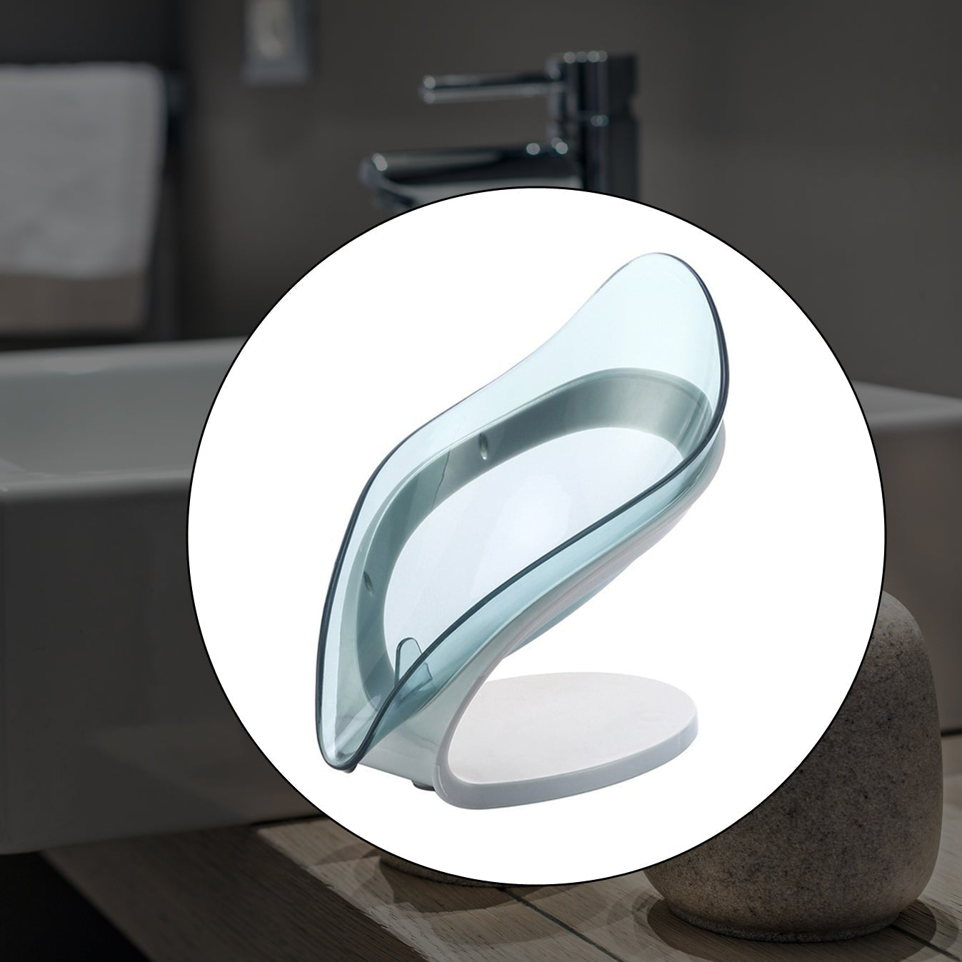 New Leaf Soap Box Used In All Kinds Of Household And Bathroom Places As A Soap Stand And Case. - Happy Price - Image 1