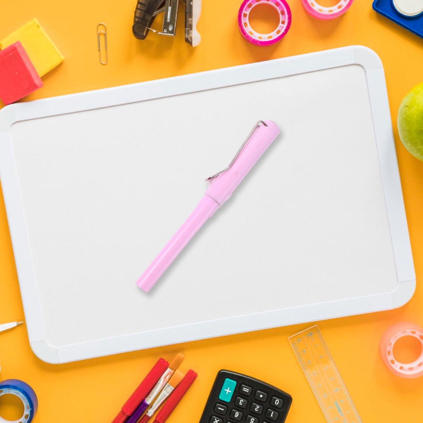 Pink 2-in-1 Everlasting Magic Pencil With Replaceable Eraser  Inkless Reusable Portable - Happy Price - Image 4