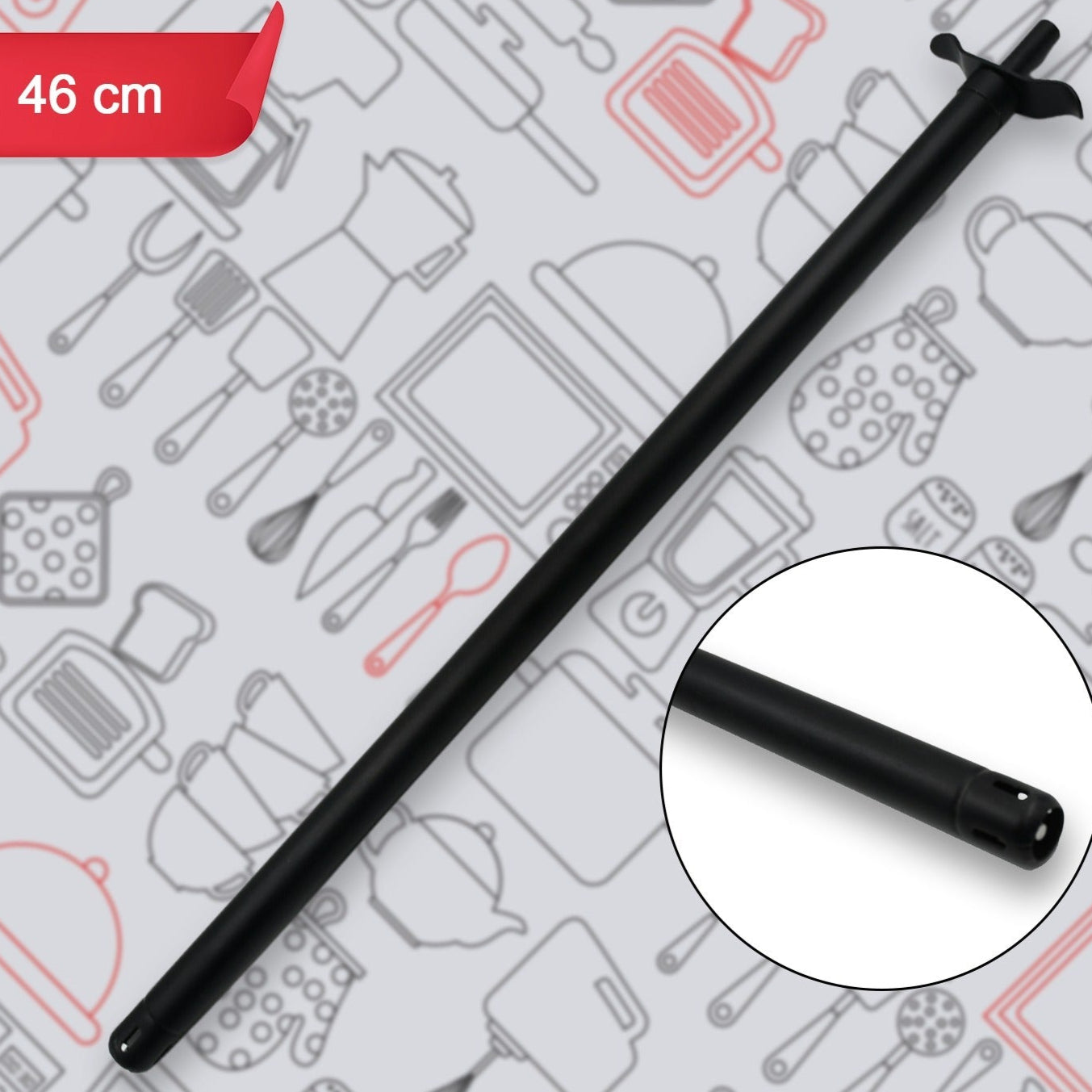 Big Stainless Steel Gas Lighter For Kitchen Gas Stove Long Spark Lighter For Kitchen Stove Unbreakable Lighters For Gas Stoves Restaurants  Kitchen (31 Cm  46 Cm  1 Pc) - Happy Price - Image 1