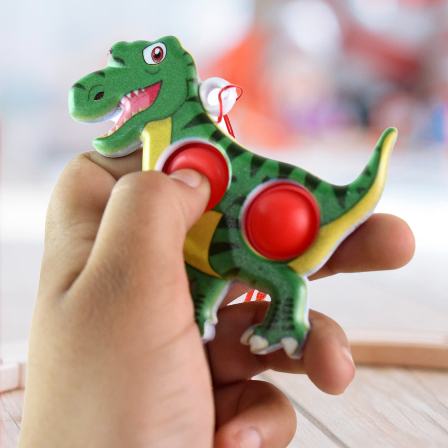 Silicone Push Bubble Keychain Toy  (1 Pc) - Happy Price - Image 4