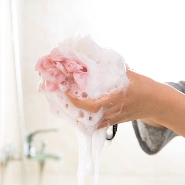 Bath Sponge Round Loofah And Back Scrubber For Men And Women - Happy Price - Image 2