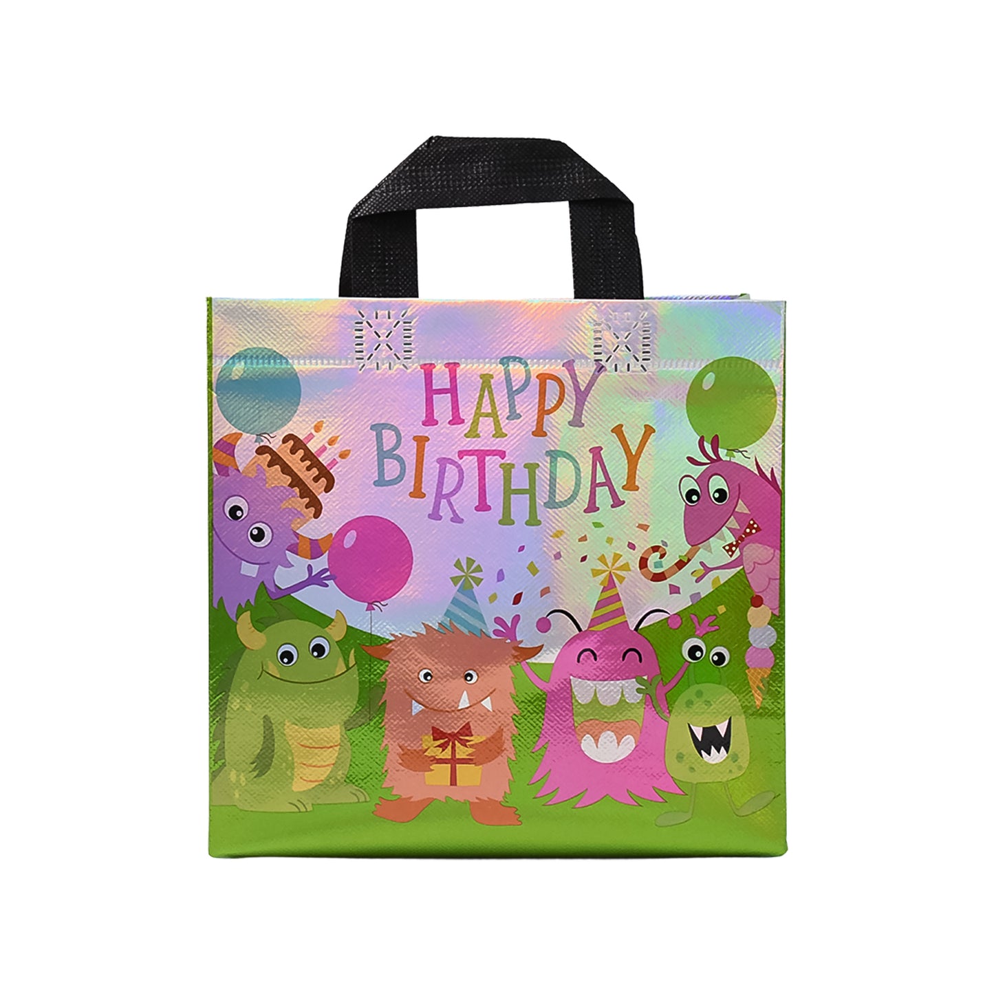 Birthday Gift Bag Reusable Party Gift Bags (1 Pc  Mix Design) - Happy Price - Image 5