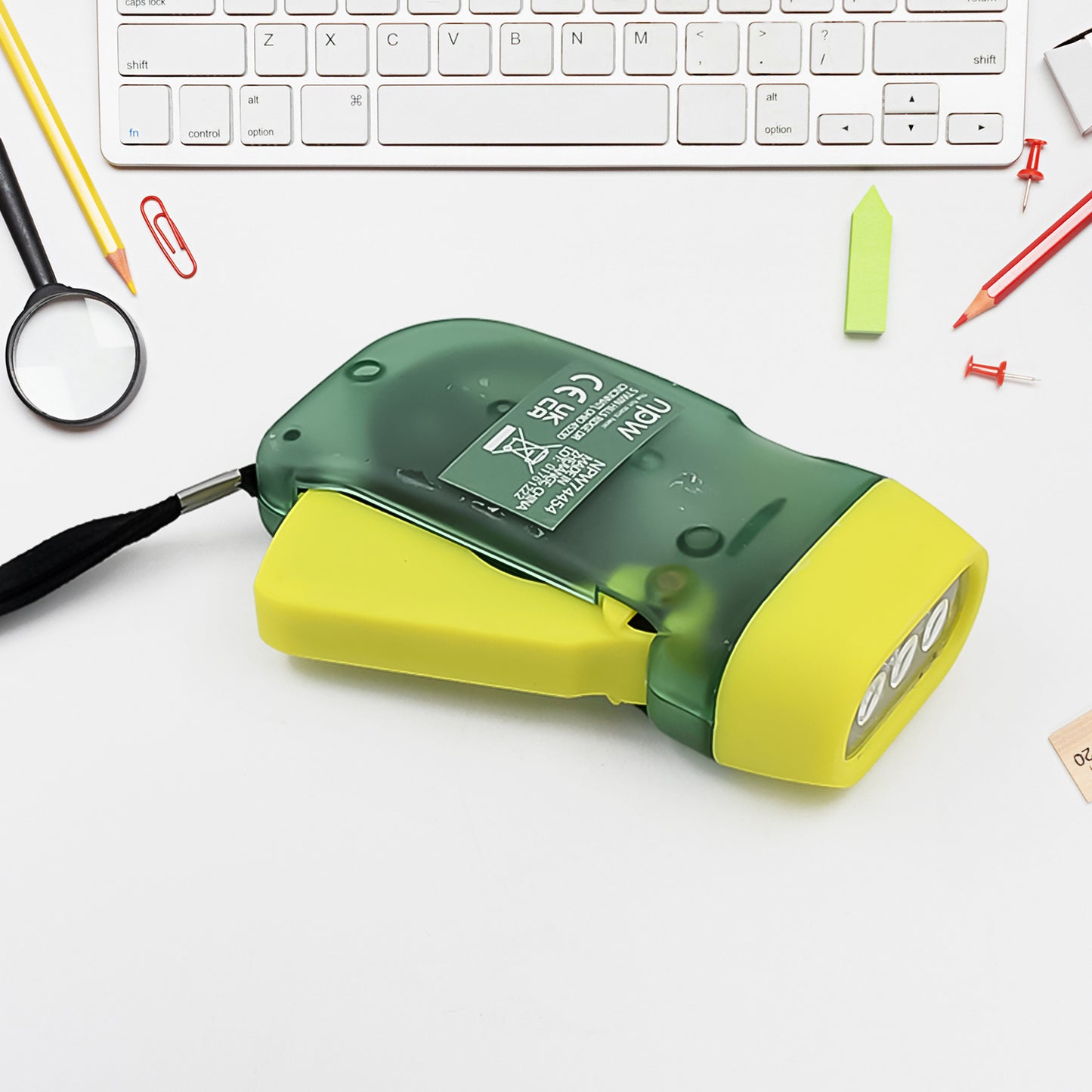 3 Led Hand Press Torch Hand Crank Flashlight Hand Pressing Flashlight Traveling Torch Light Manual Generator Battery-free Flashlight (1 Pc) - Happy Price - Image 4