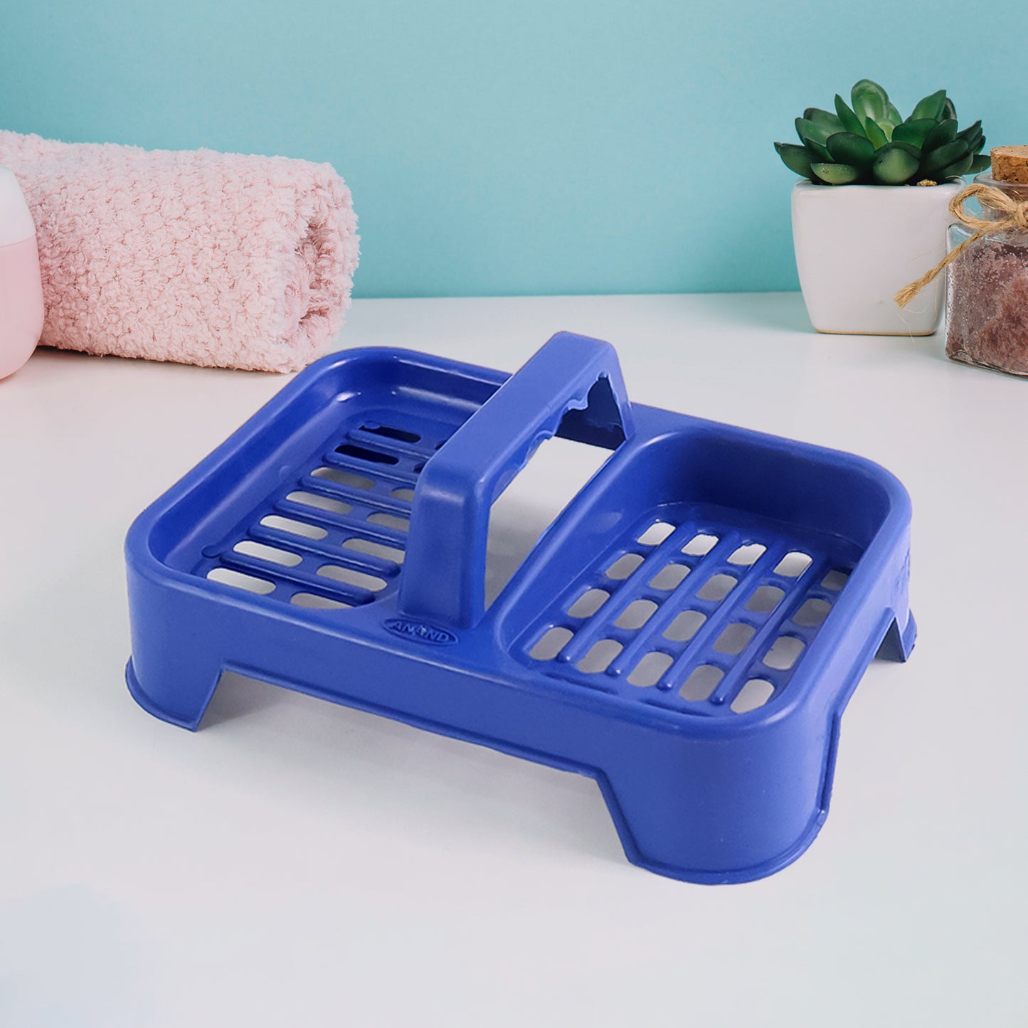Premium 2-in-1 Double Soap Dish Stand (1 Pc) - Happy Price - Image 2