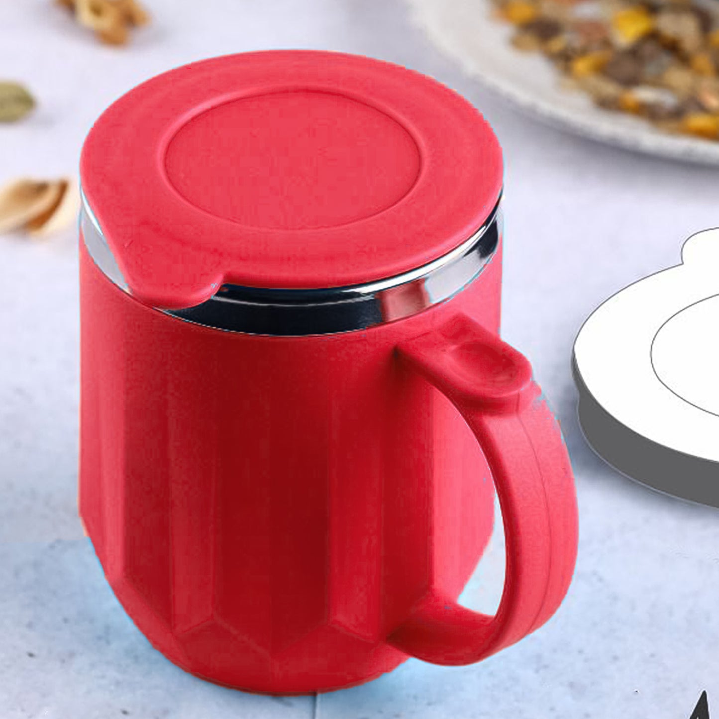 Apex Stainless Steel Insulated Mug 350ml (1 Pc) - Happy Price - Image 5