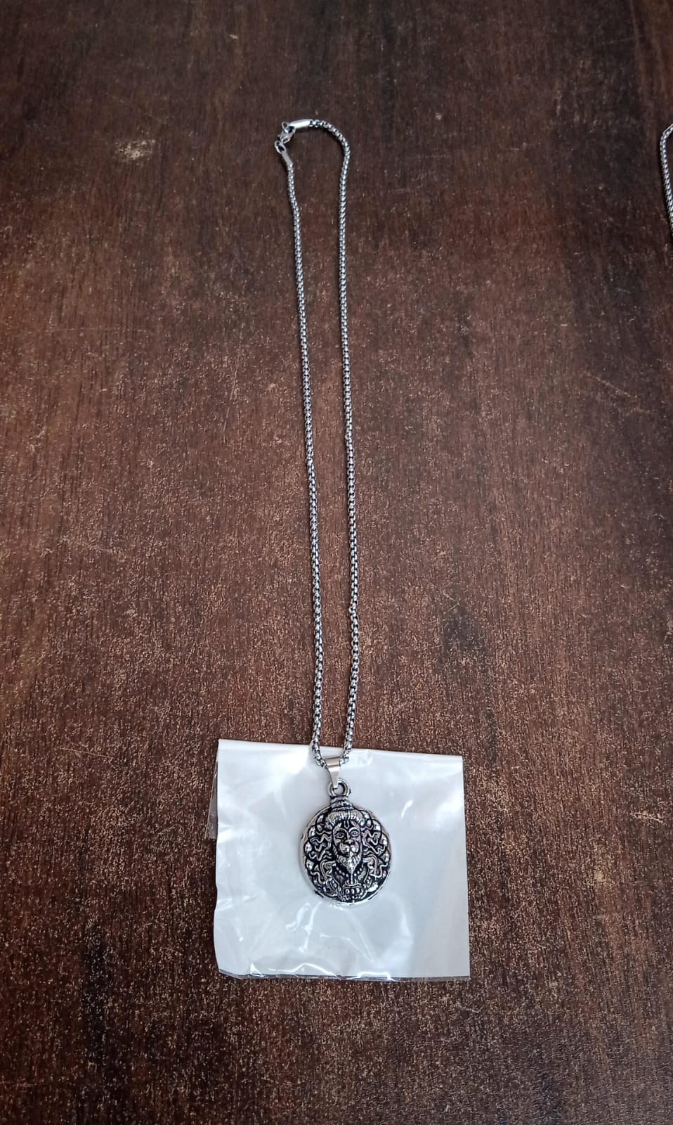 Hanuman Facelocket With Chain Pendant Necklace Chain (1 Pc) - Happy Price - Image 7
