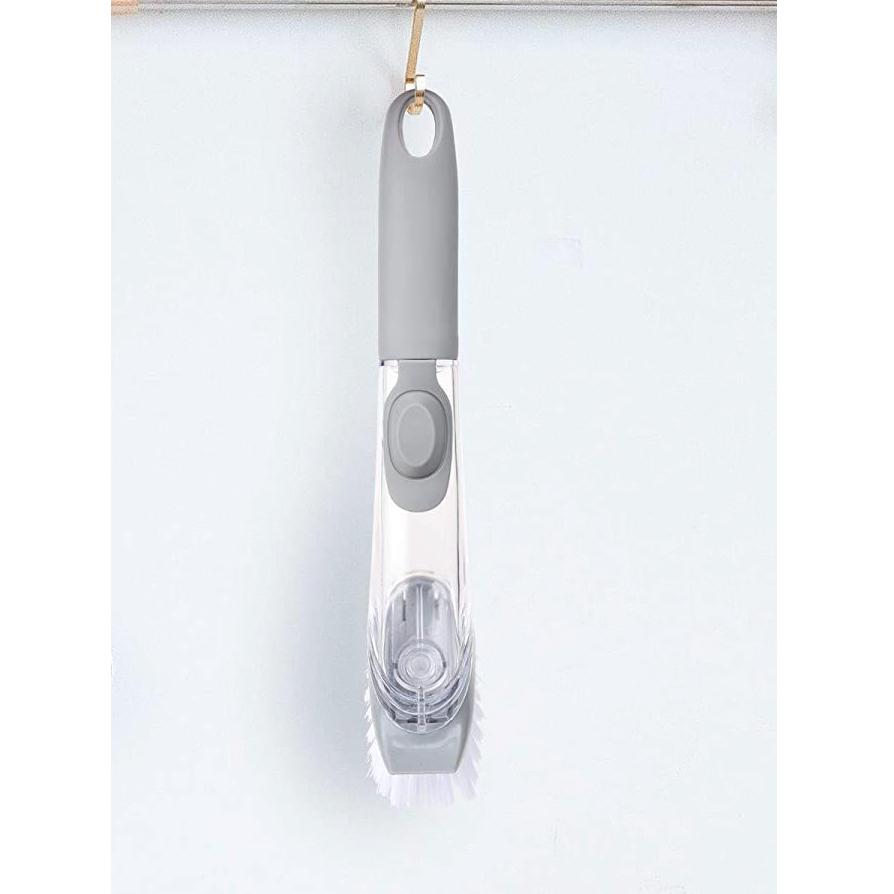 Automatic Liquid Dispenser Dish Clean Brush Scrubber - Happy Price - Image 4