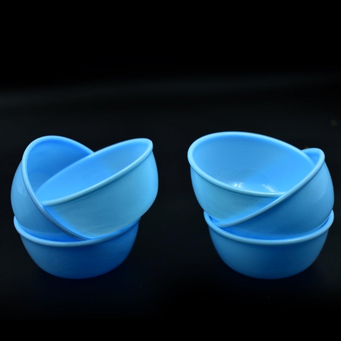 Small Plastic Bowl Set Microwave Safe Unbreakable Set Of 6 - Happy Price - Image 5
