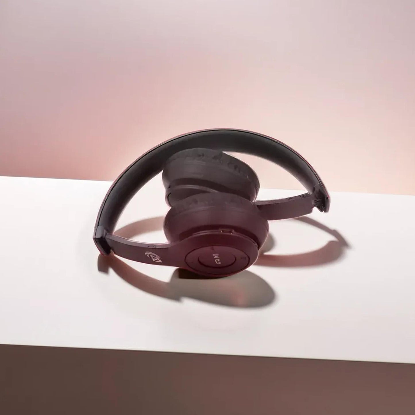 Wireless Headphone Over The Head Bluetooth Headset Foldable Headband Hands-free With Calling Function (1 Pc) - Happy Price - Image 3