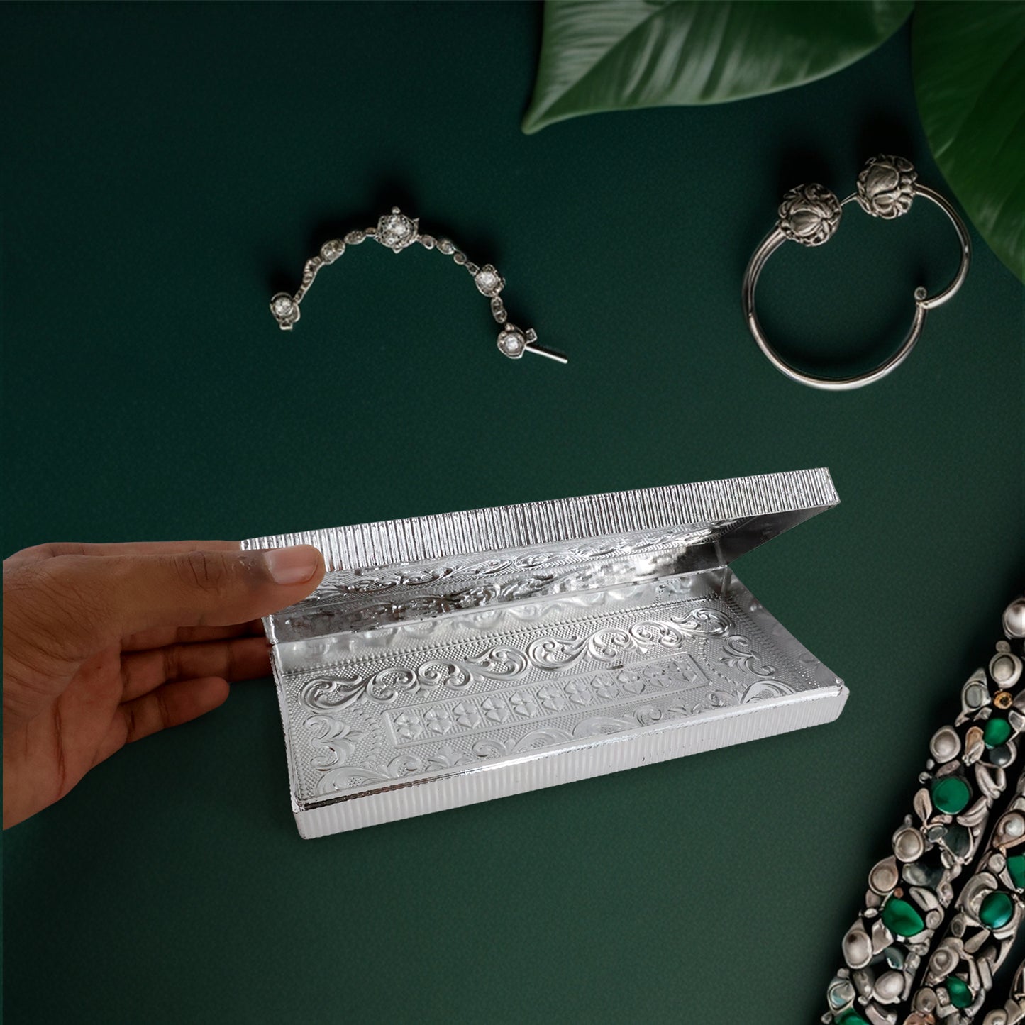 Multipurpose Rectangular Shaped Decorative Designer Gifting Cash Box  (1 Pc  209 Cm) - Happy Price - Image 6