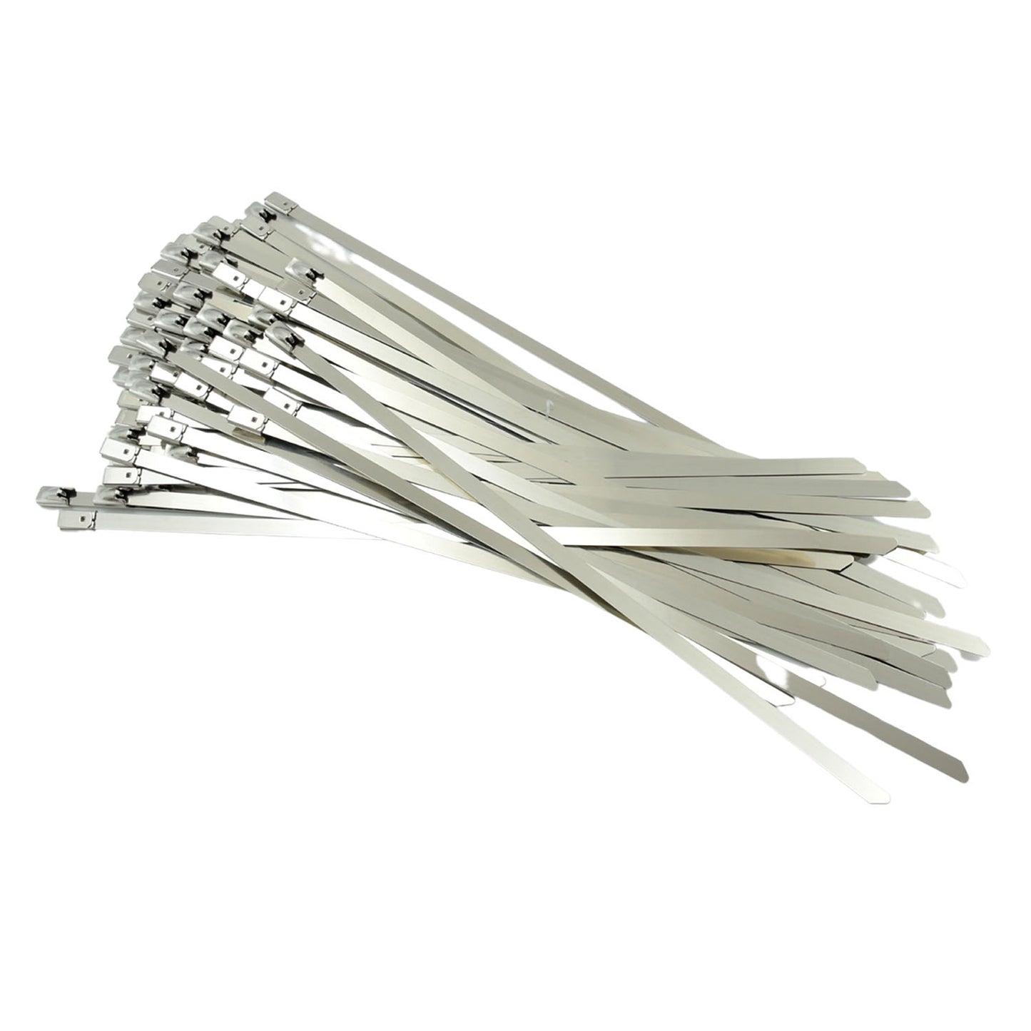 Stainless Steel Cable Tie Used For Solar Industrial And Home Improvement Multipurpose High Strength Self-locking Zip Ties Multi-purpose Tie Portable Rustproof 100pcs Wide Application Zip Tie Set For Building ( 4.6x 200mm  100 Pcs Set) - Happy Price - Image 4