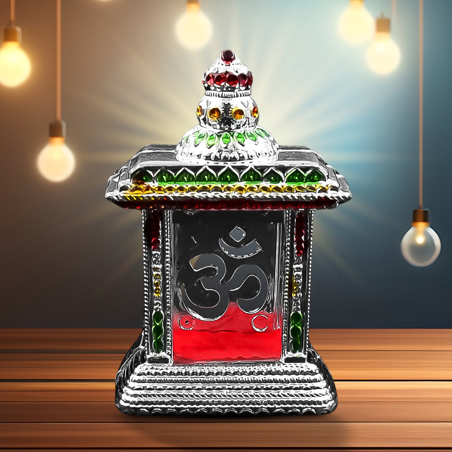 Adhesive Small Om Temple Car Dashboard Temple (1 Pc) - Happy Price - Image 2