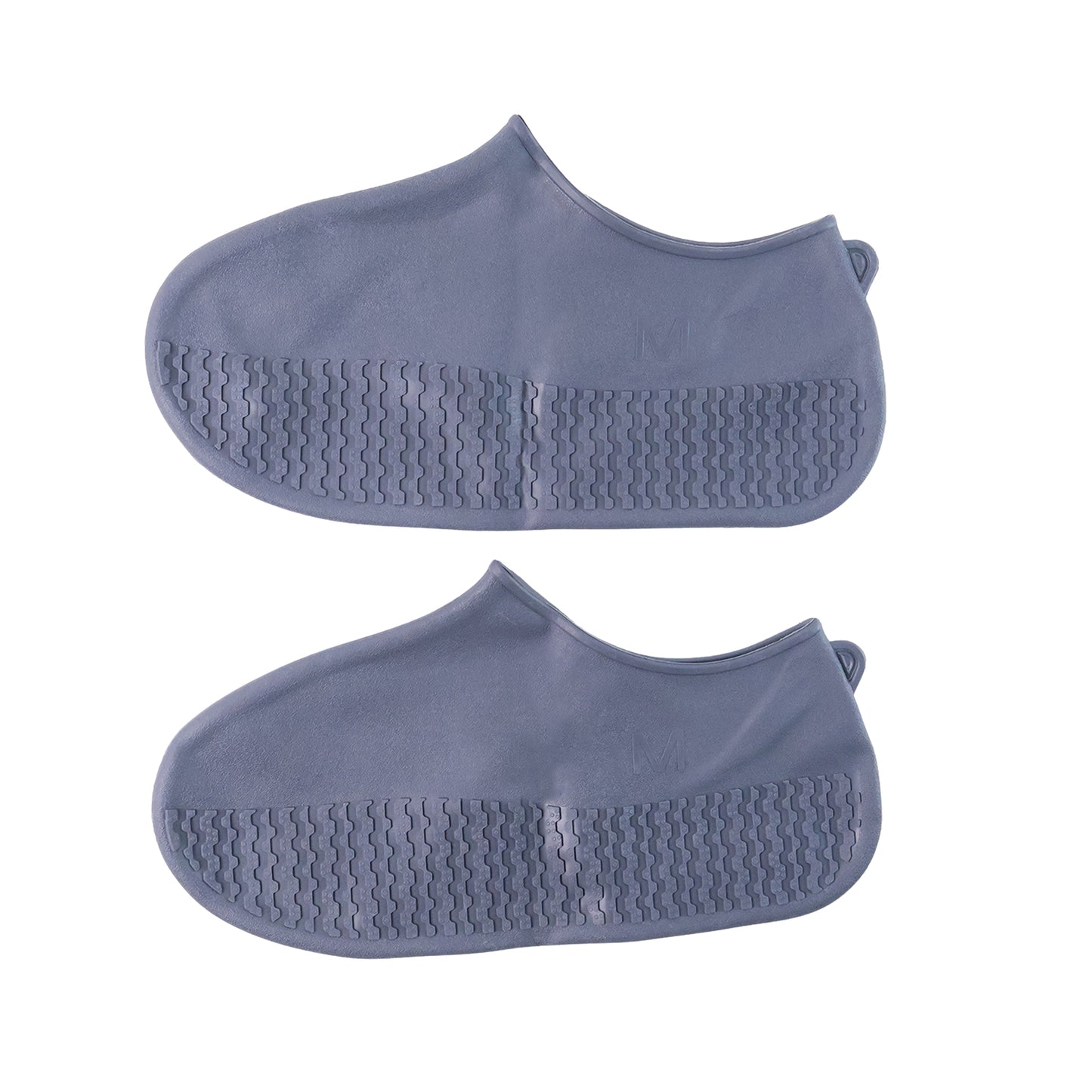 Grey Non-slip Silicone Rain Reusable Anti Skid Waterproof Fordable Boot Shoe Cover (1 Pair ) - Happy Price - Image 4