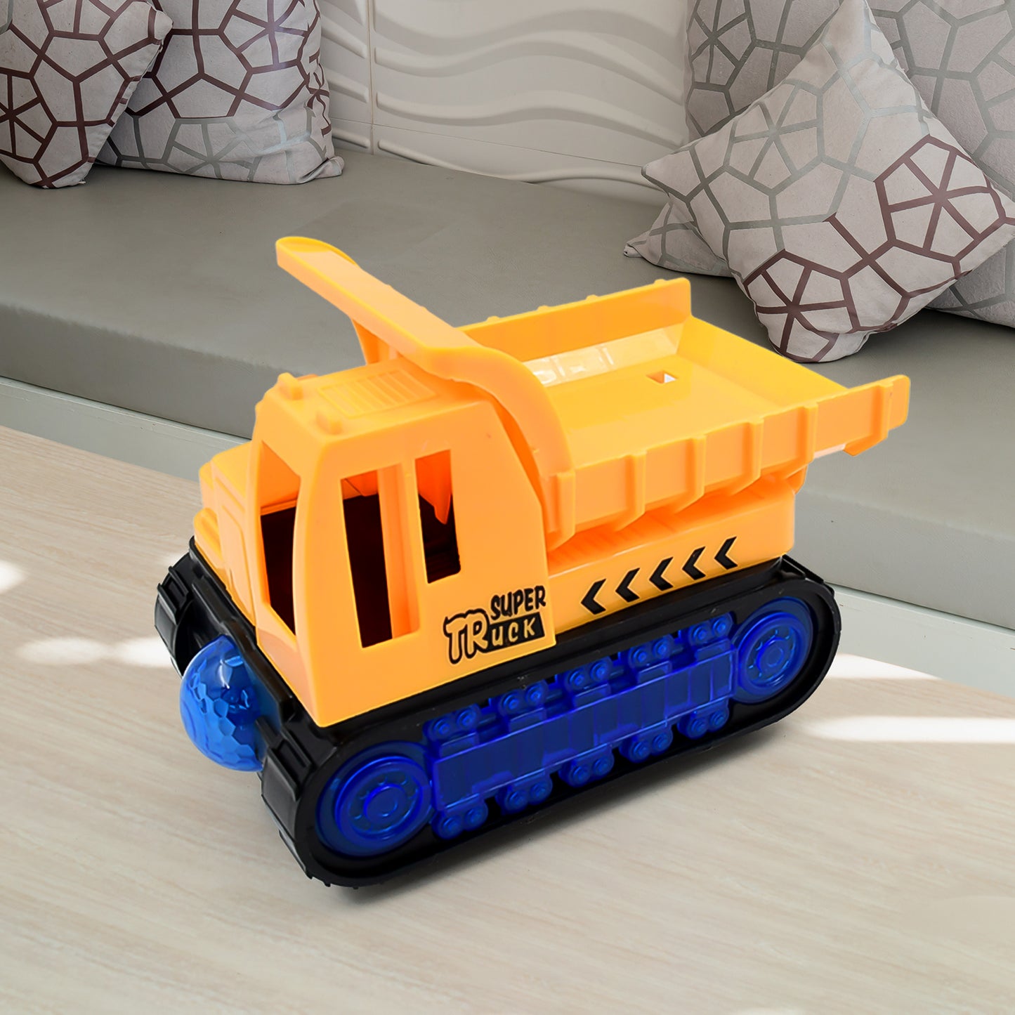 Engineering Vehicletoys For Kids - Self-driving Super Dump Truck Toy  Self-driving Trucks Engineering Truck Electric Vehicle Toys Boys Birthday Gift Toys (1 Pc) - Happy Price - Image 3