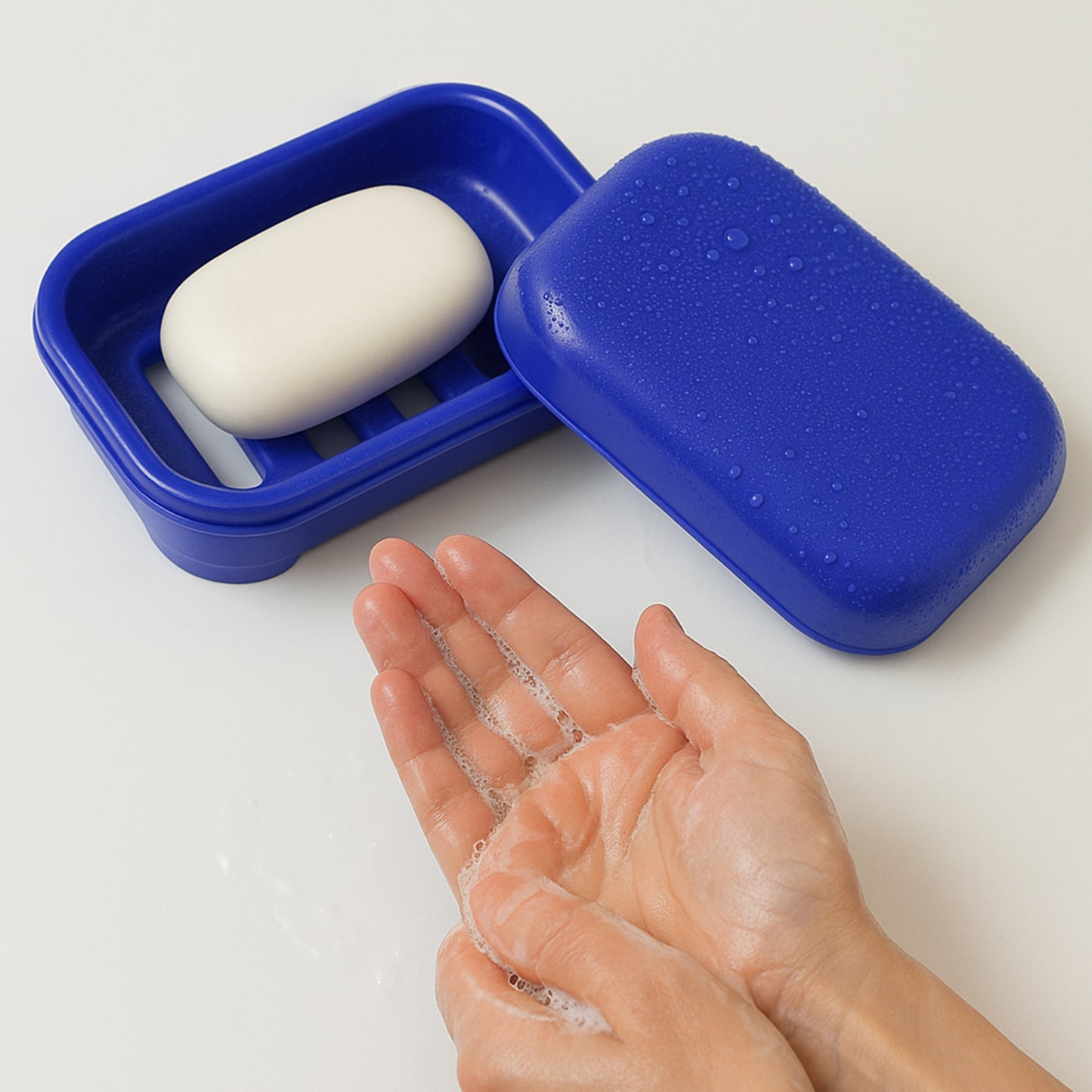 Premium Quality Rectangular Plastic Soap Case (1 Pc) - Happy Price - Image 3