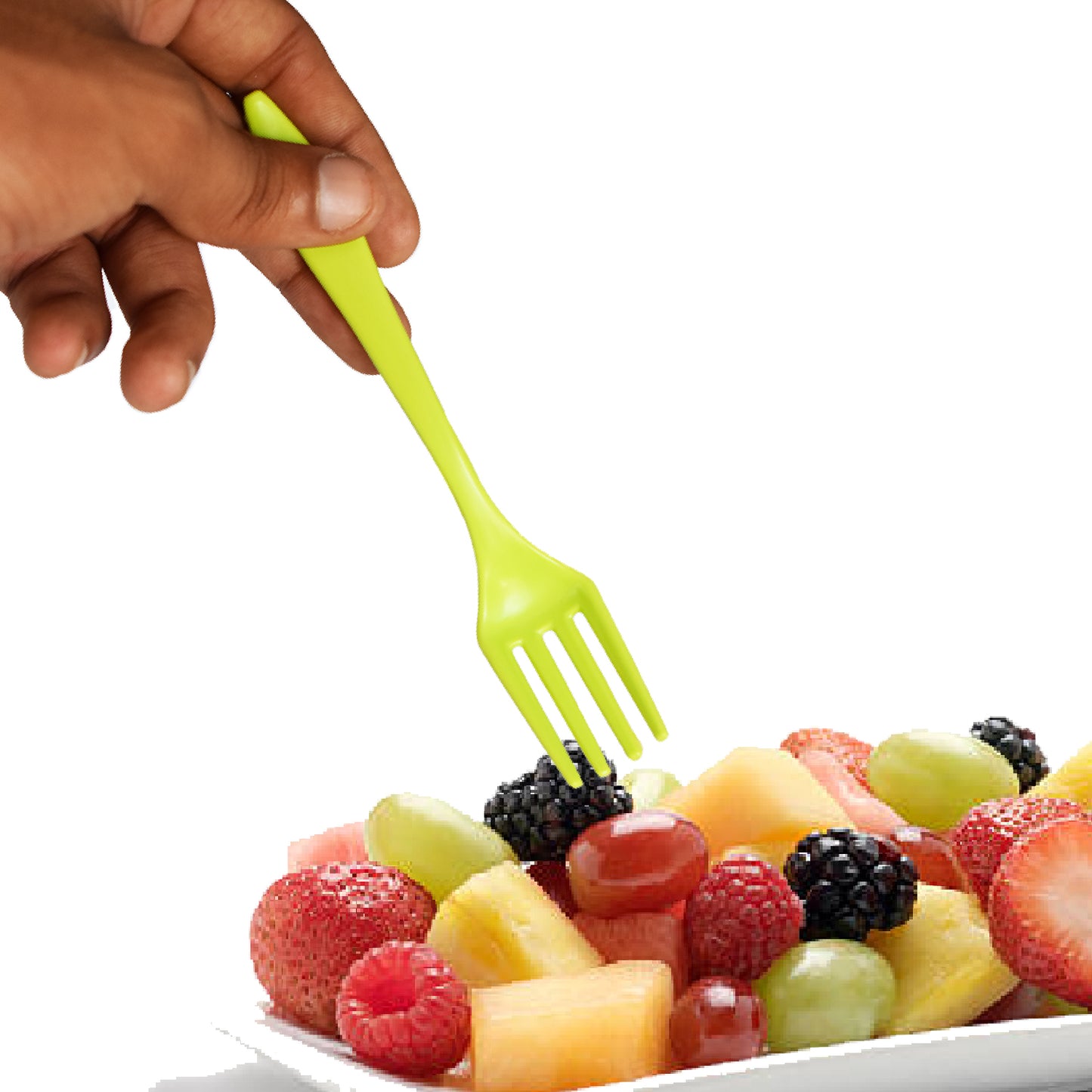 Small Plastic 6pc Serving Fork Set For Kitchen - Happy Price - Image 6