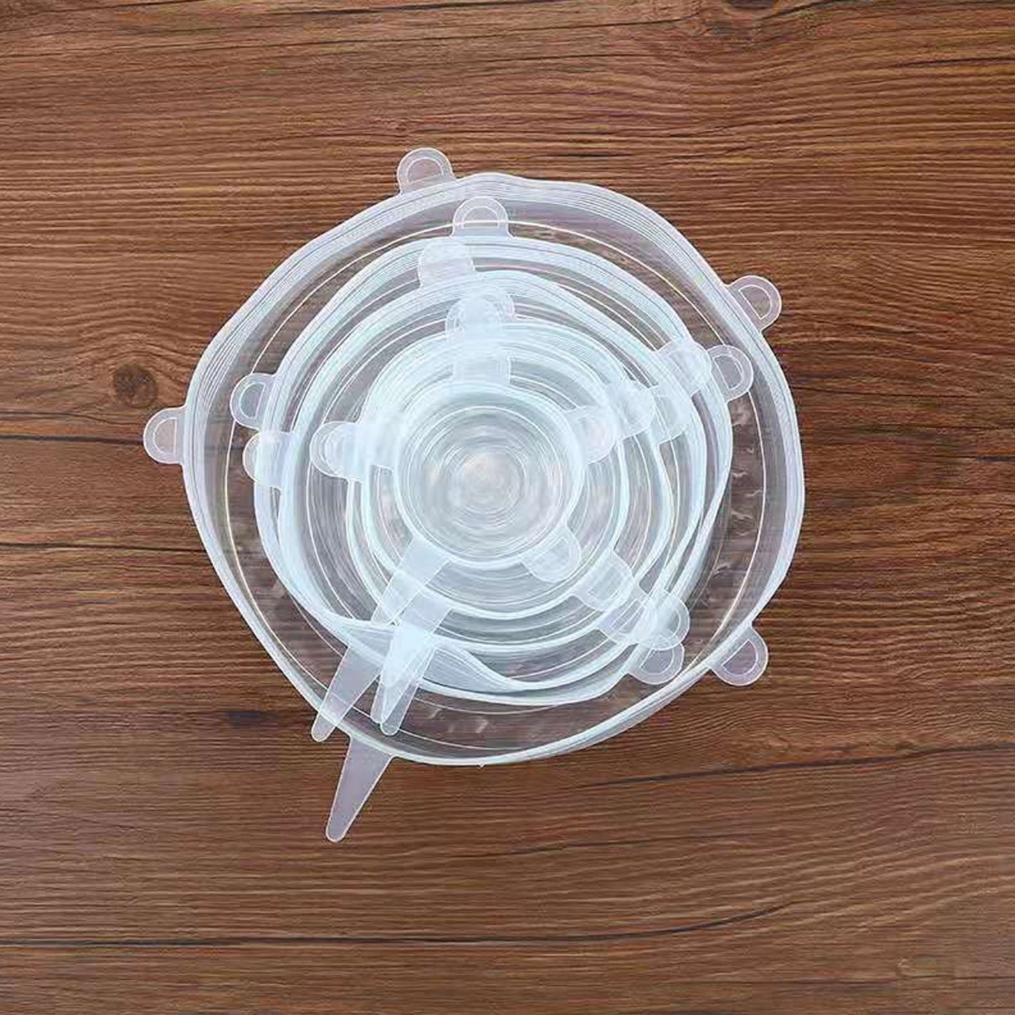 Silicone Food Cover Stretch Lids (6 Pcs Set  62 Gm) - Happy Price - Image 5