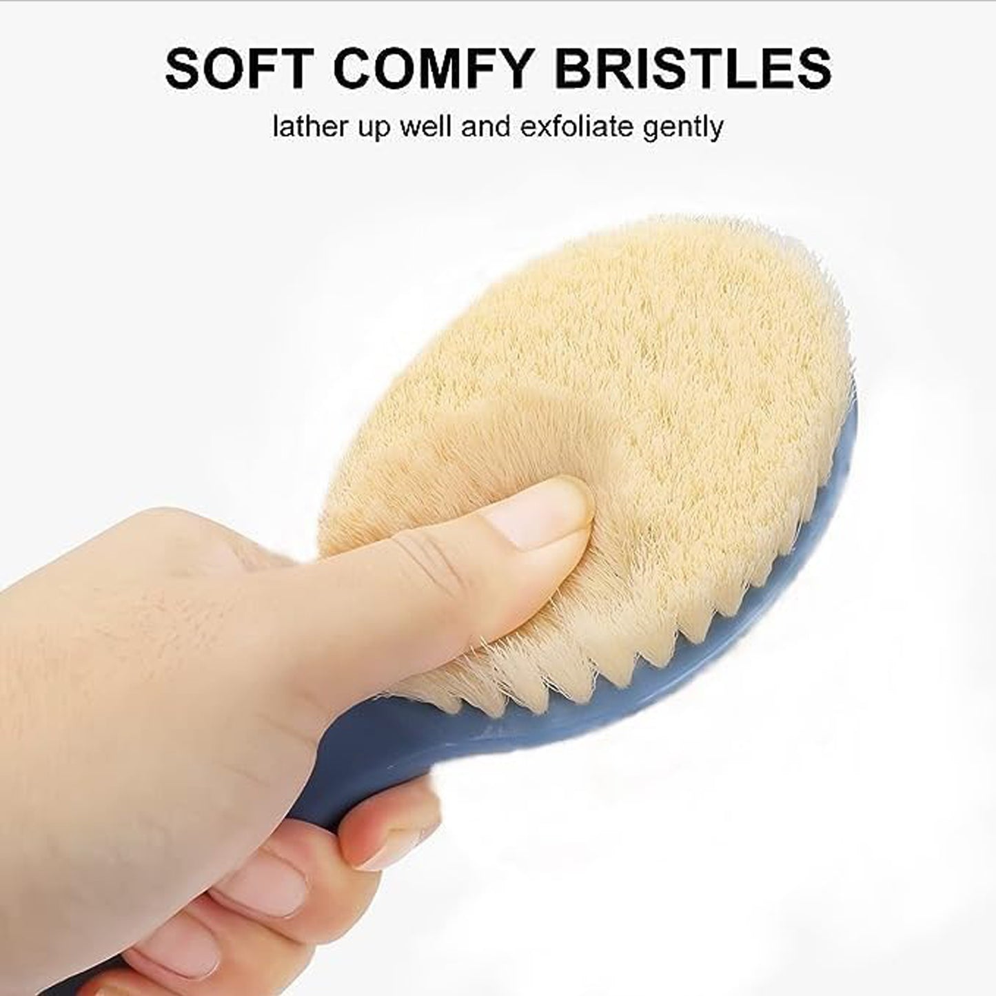 Back Scrubber For Shower Dry Body Brush Back Brush Long Handle (1 Pc  B Grade) - Happy Price - Image 6