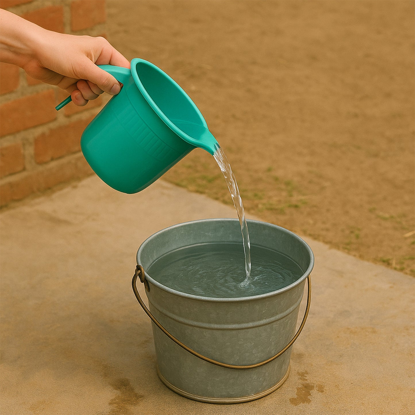 Plastic Bath Mug For Bathroom Use (1 Pc) - Happy Price - Image 6