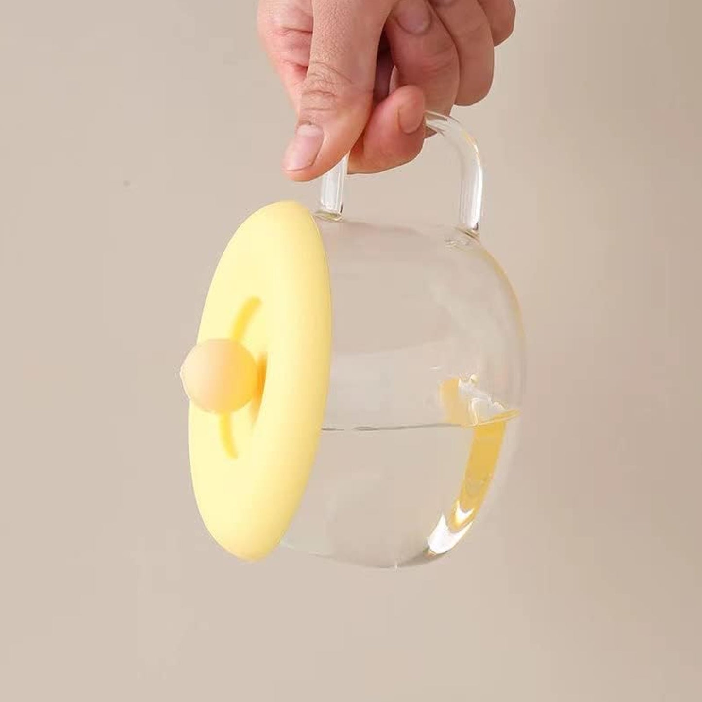 Cup  Mug Lid Dust Proof Silicone Rubber Airtight Seal (Cup  Spoon Not Included Only Lid 1 Pc) - Happy Price - Image 6