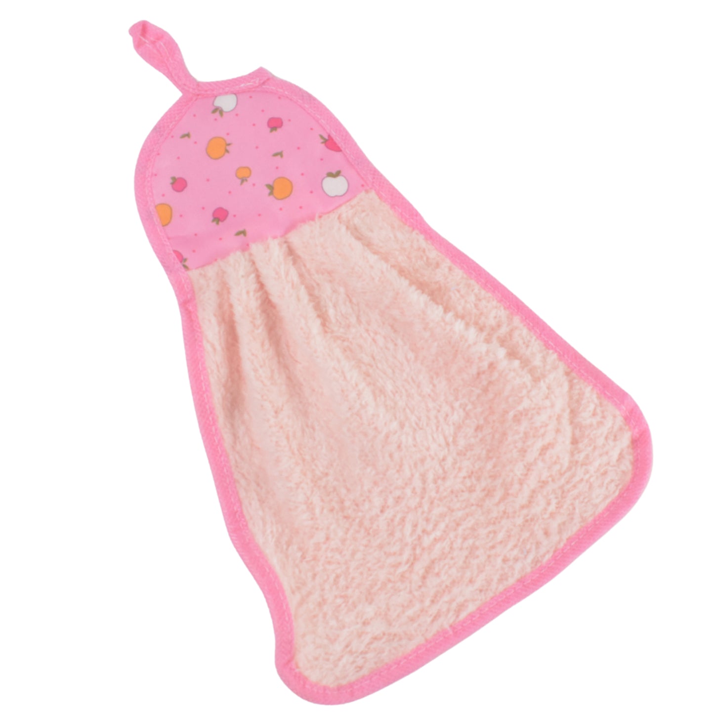 Microfiber Wash Basin Hanging Hand Kitchen Towel Napkin With Loop - Happy Price - Image 4