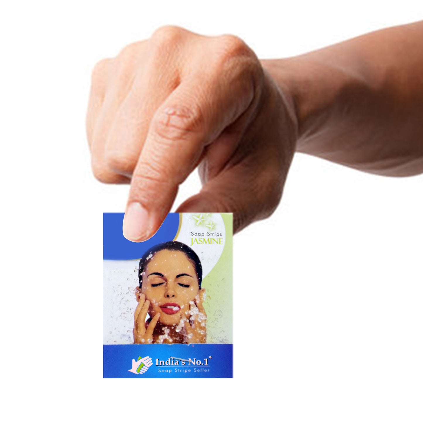 Fresh Paper Soap Strips Traveling Hand Wash With Jasmine Fragrance (100pc) - Happy Price - Image 4