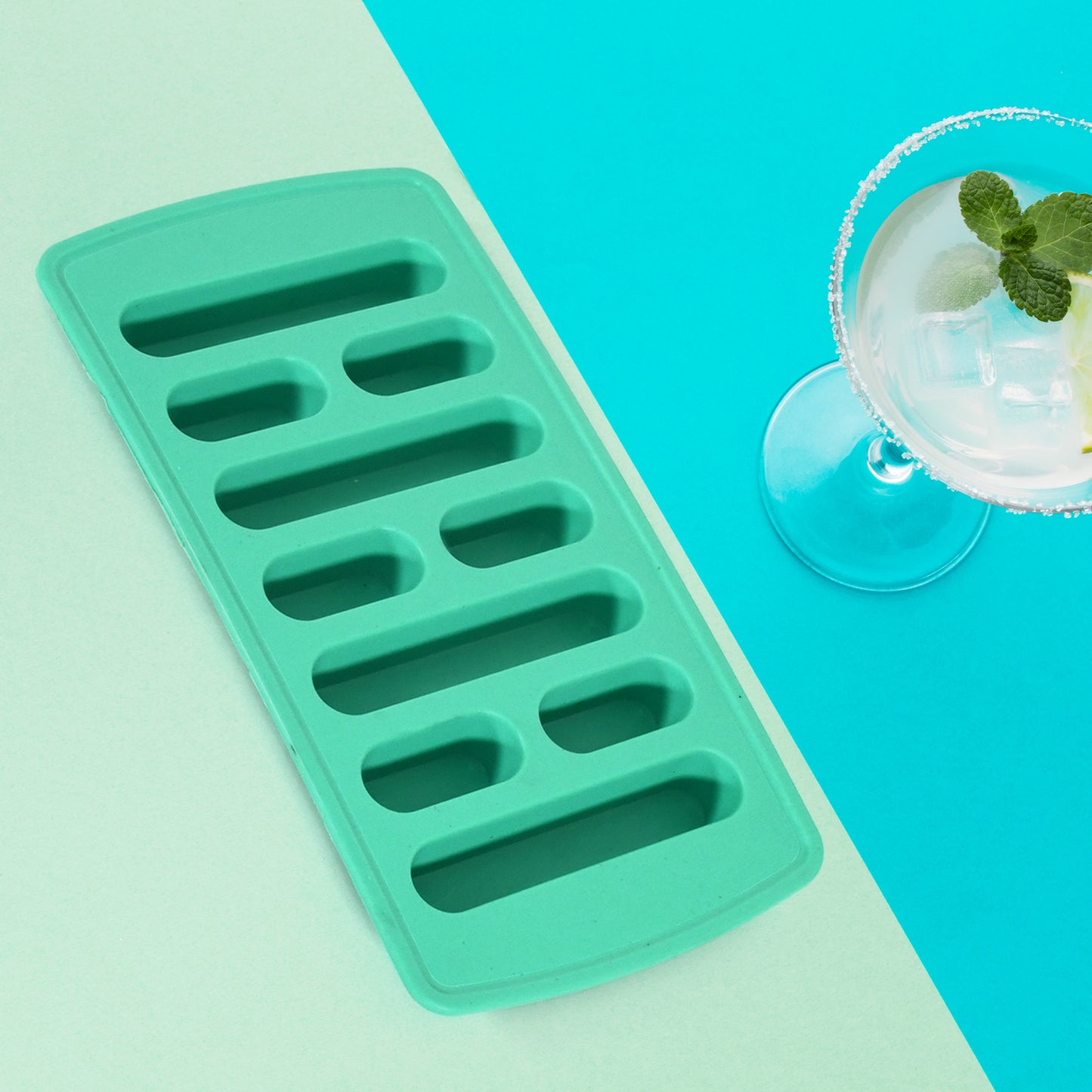 1 Pc Fancy Ice Tray Used Widely In All Kinds Of Household Places While Making Ices And All Purposes - Happy Price - Image 3