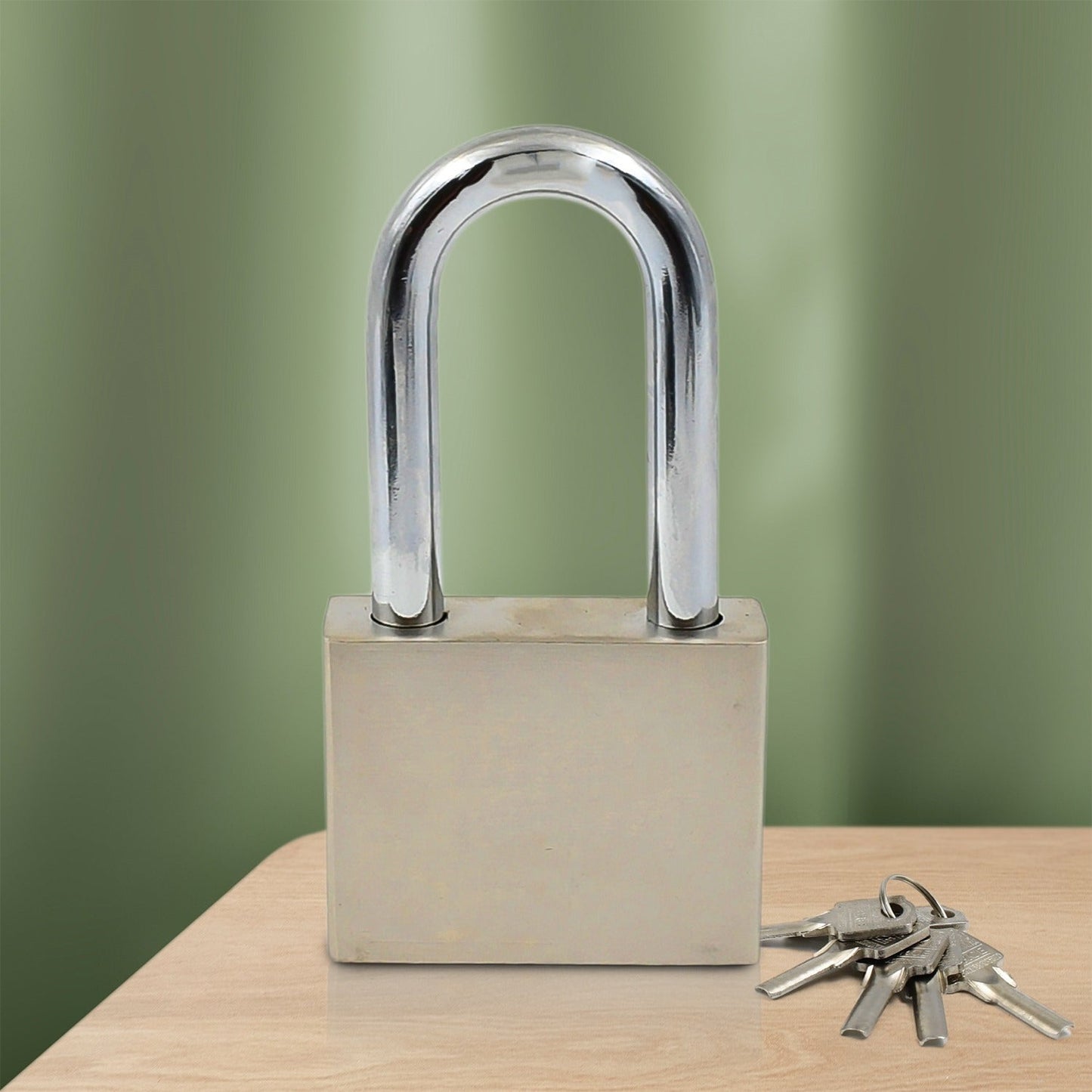 Multipurpose Solid 6 Keys Padlock 60 Mm  1 Pc) - Happy Price - Image 2