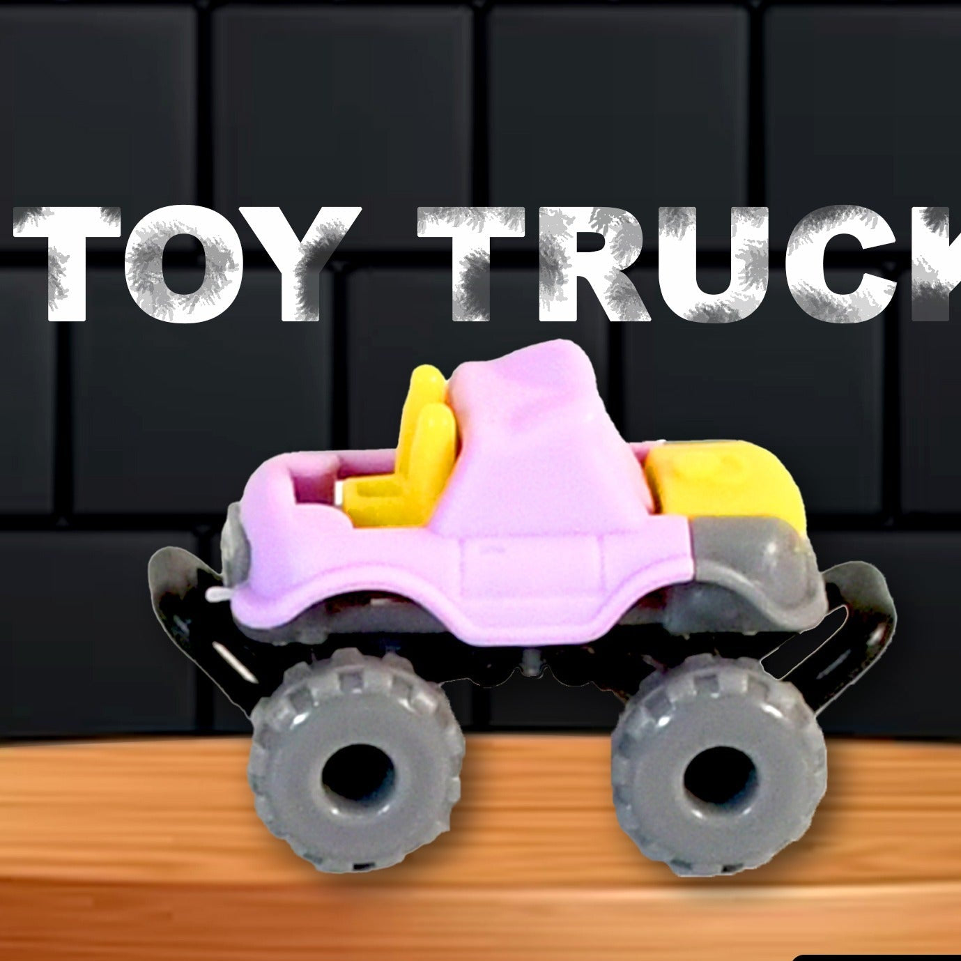 Mini Monster Trucks Friction Powered Cars For Kids Big Plastic Tires Baby Boys Super Cars Blaze Truck For Kids Gifts Toys - Happy Price - Image 1