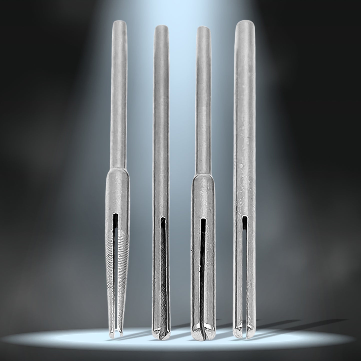 Sandpaper Clamp 3 Mm Split Mandrels Long Abrasive Holder (4 Pcs Set) - Happy Price - Image 5