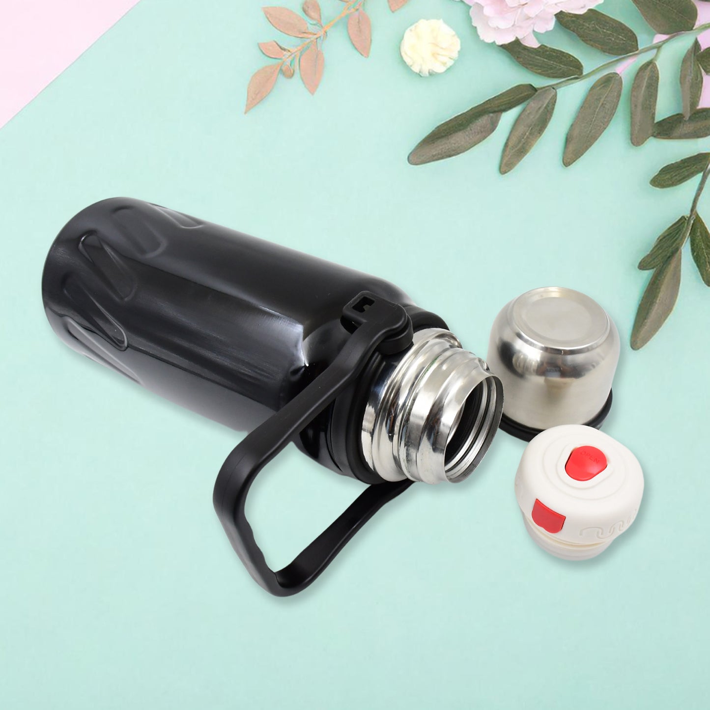 Stainless Steel Water Bottle Vacuum Insulated Cup  Bottle (1200 Ml) - Happy Price - Image 3
