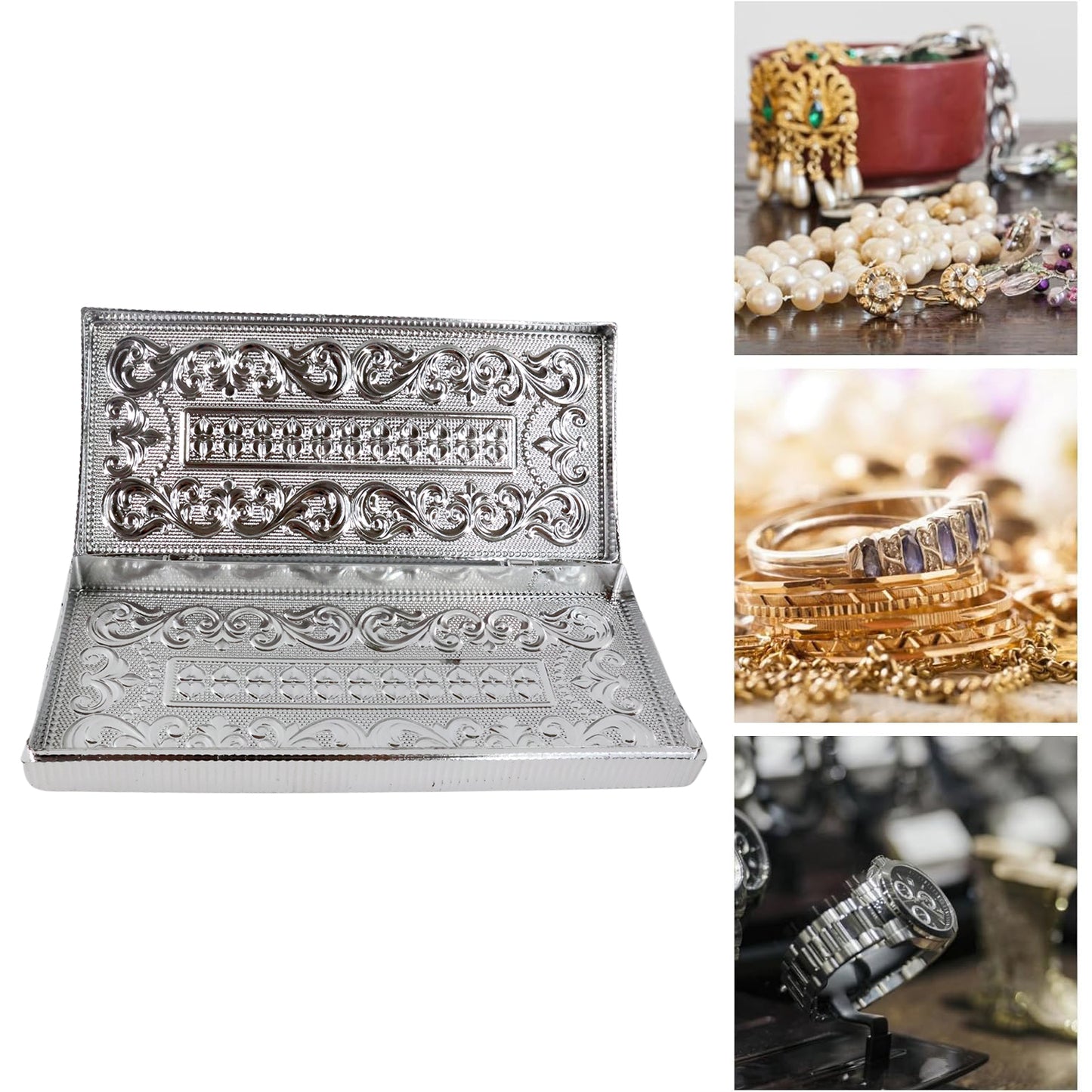 Multipurpose Rectangular Shaped Decorative Designer Gifting Cash Box  (1 Pc  209 Cm) - Happy Price - Image 7