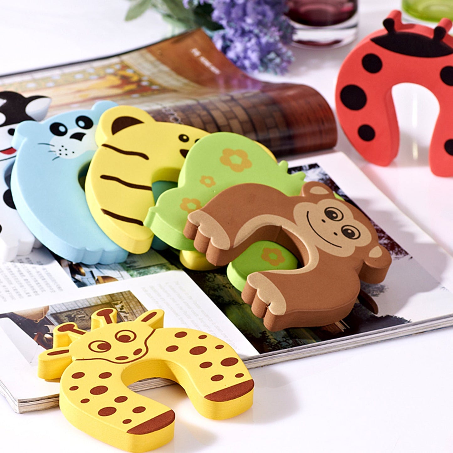 1 Pc Mix Door Stopper Used In All Kinds Of Household And Official Places Specially For Controlling Motion Of Doors. - Happy Price - Image 6