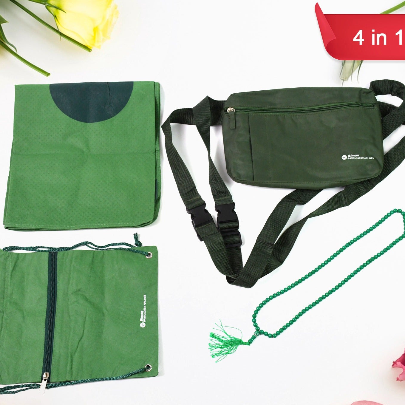 4 In 1 Shoulder Hajj Kit (4 Pcs Set) - Happy Price - Image 1